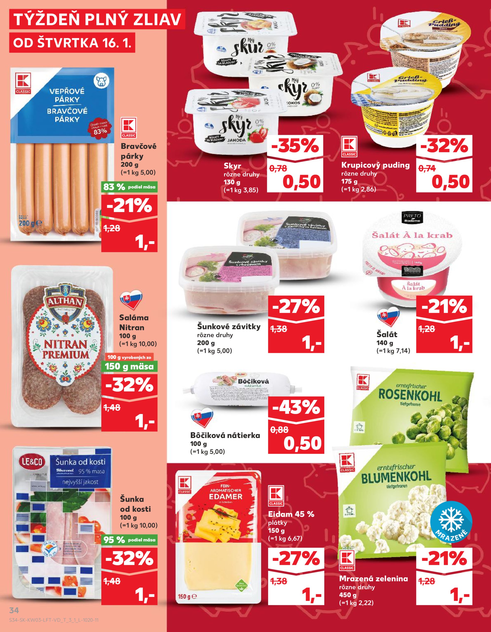 kaufland - Kaufland leták platný od 16.01. - 22.01. - page: 34