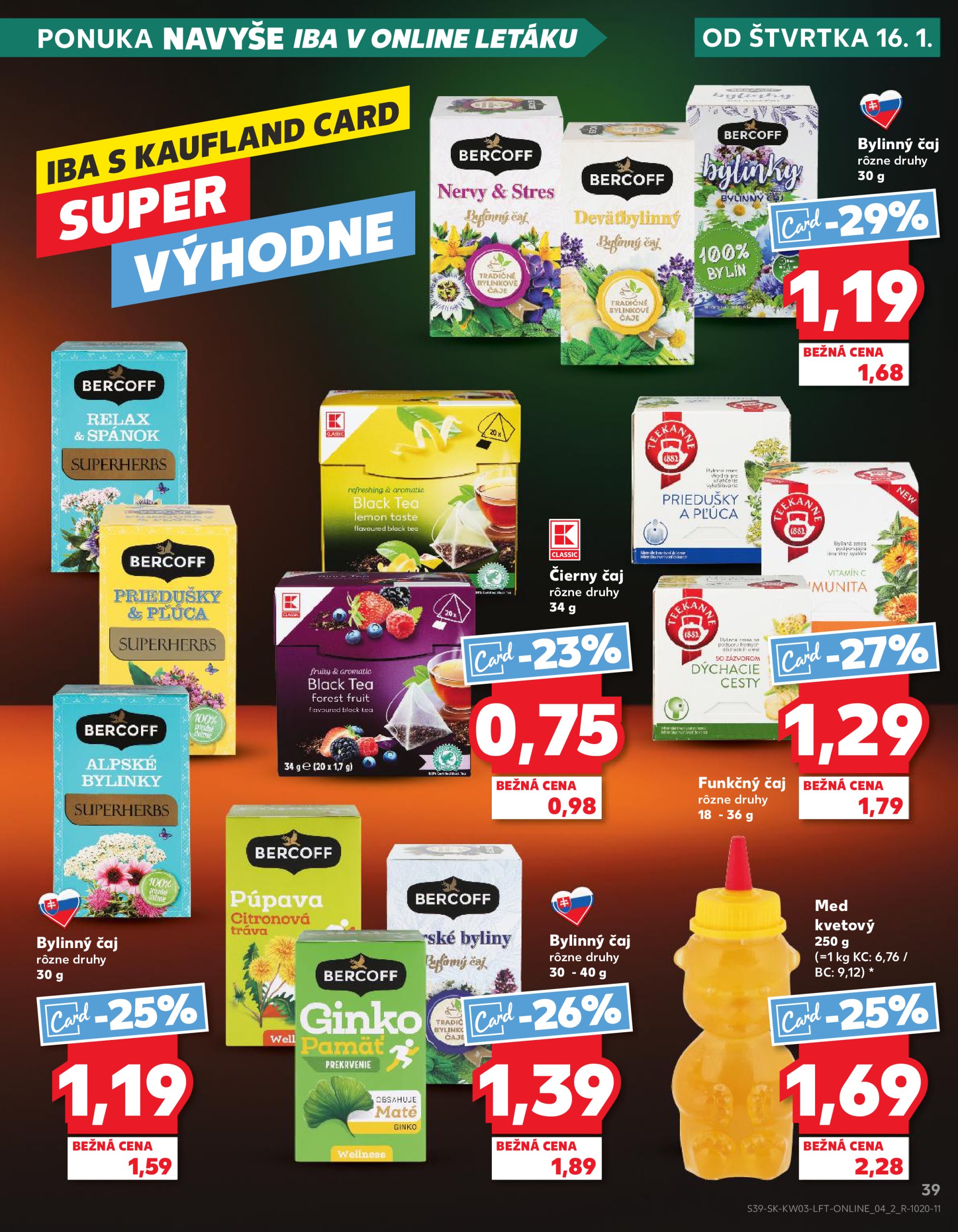 kaufland - Kaufland leták platný od 16.01. - 22.01. - page: 39