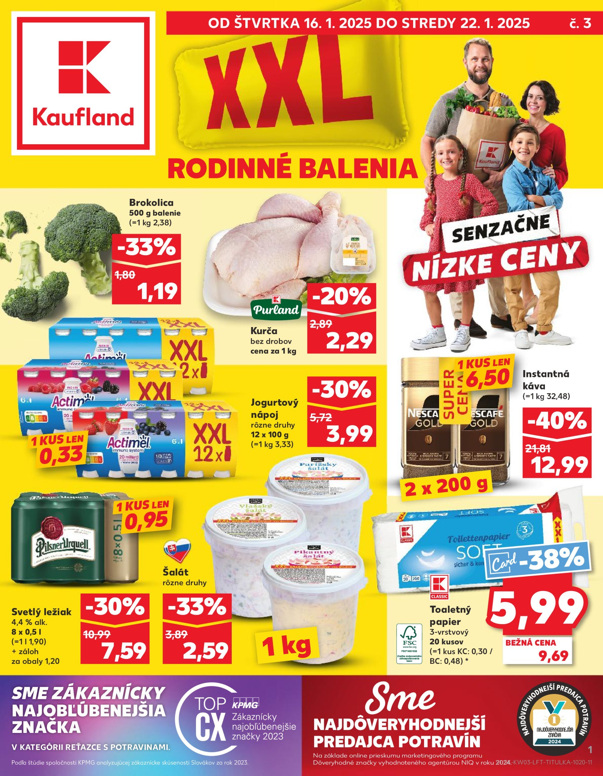 kaufland - Kaufland leták platný od 16.01. - 22.01.