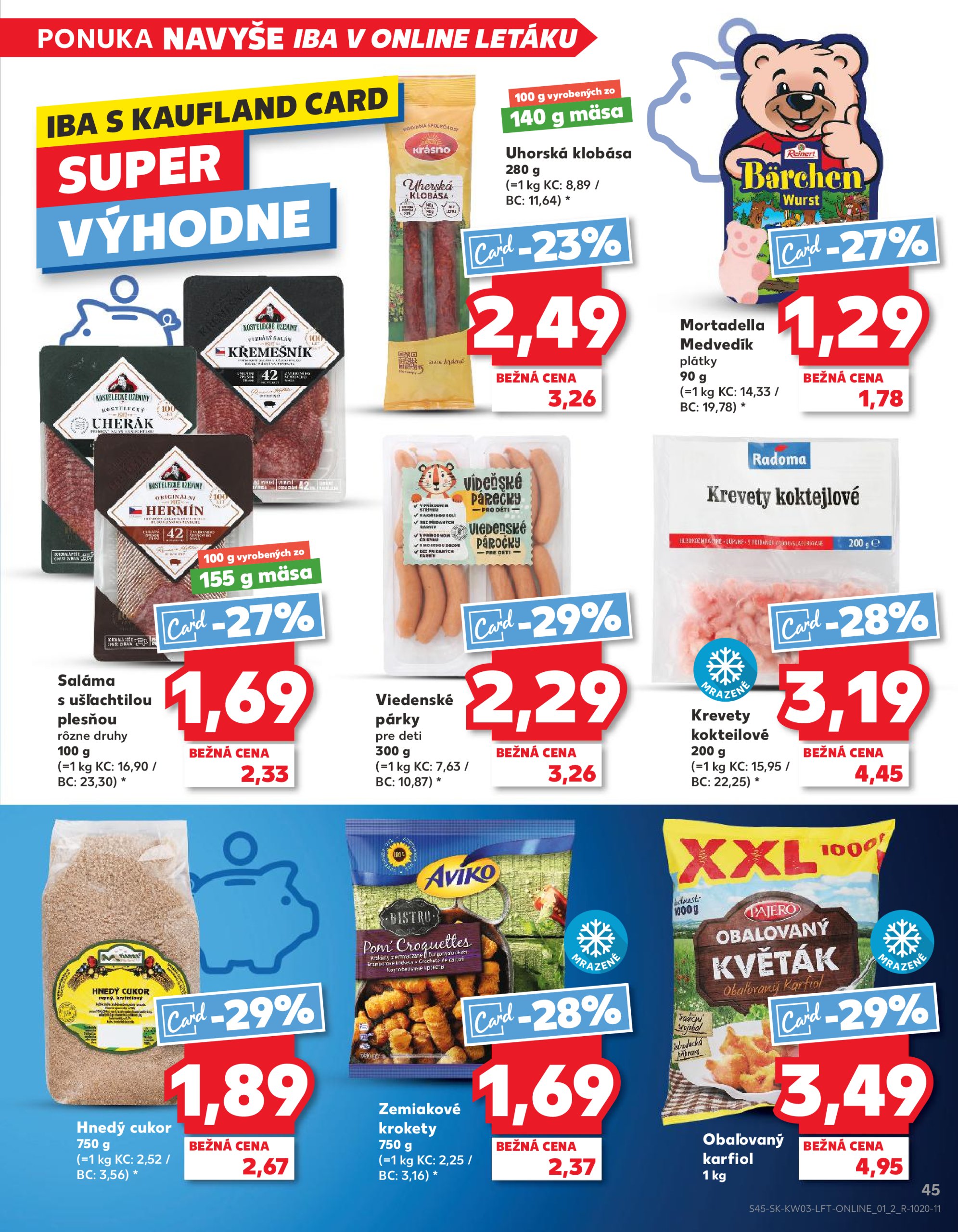 kaufland - Kaufland leták platný od 16.01. - 22.01. - page: 45