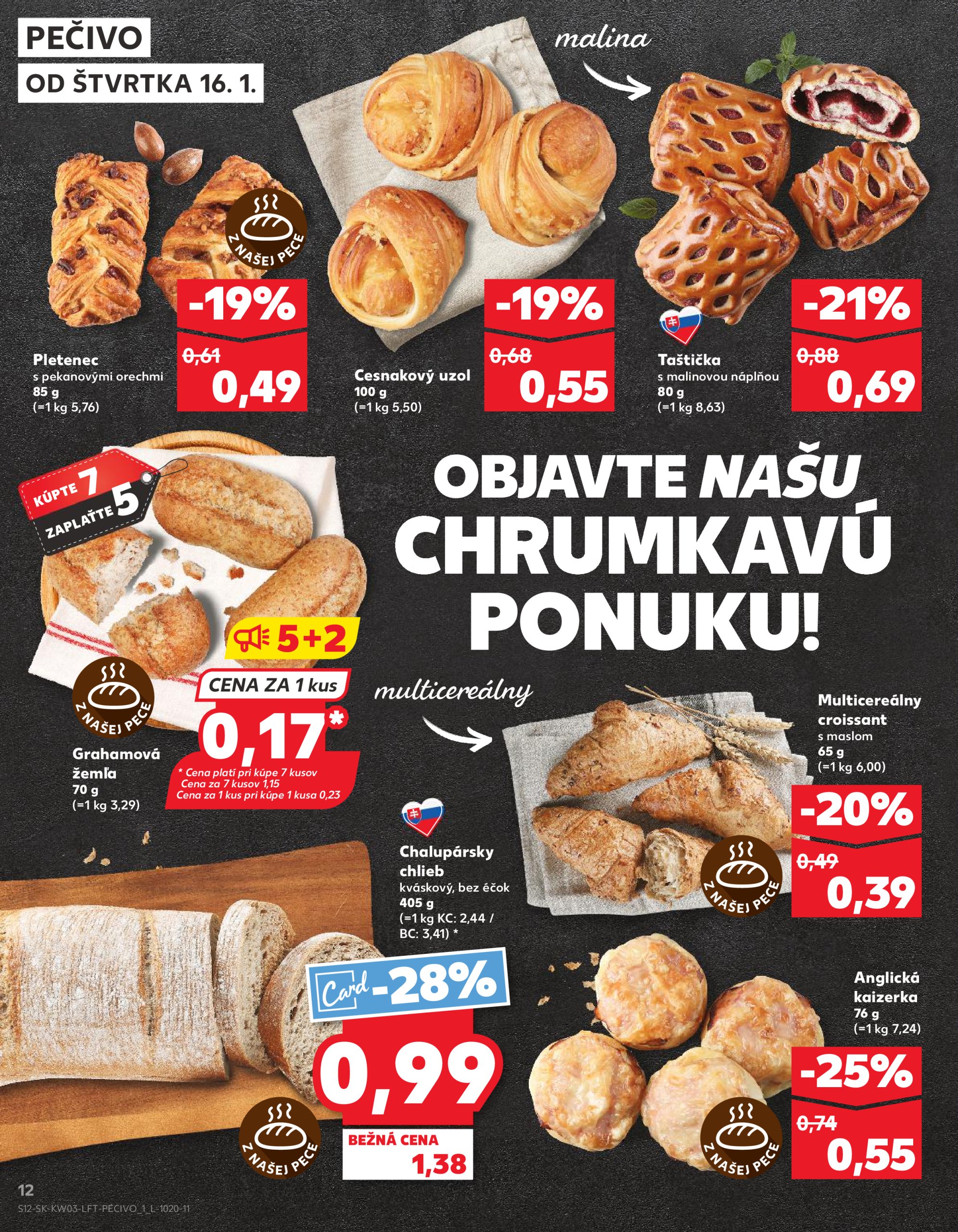 kaufland - Kaufland leták platný od 16.01. - 22.01. - page: 12