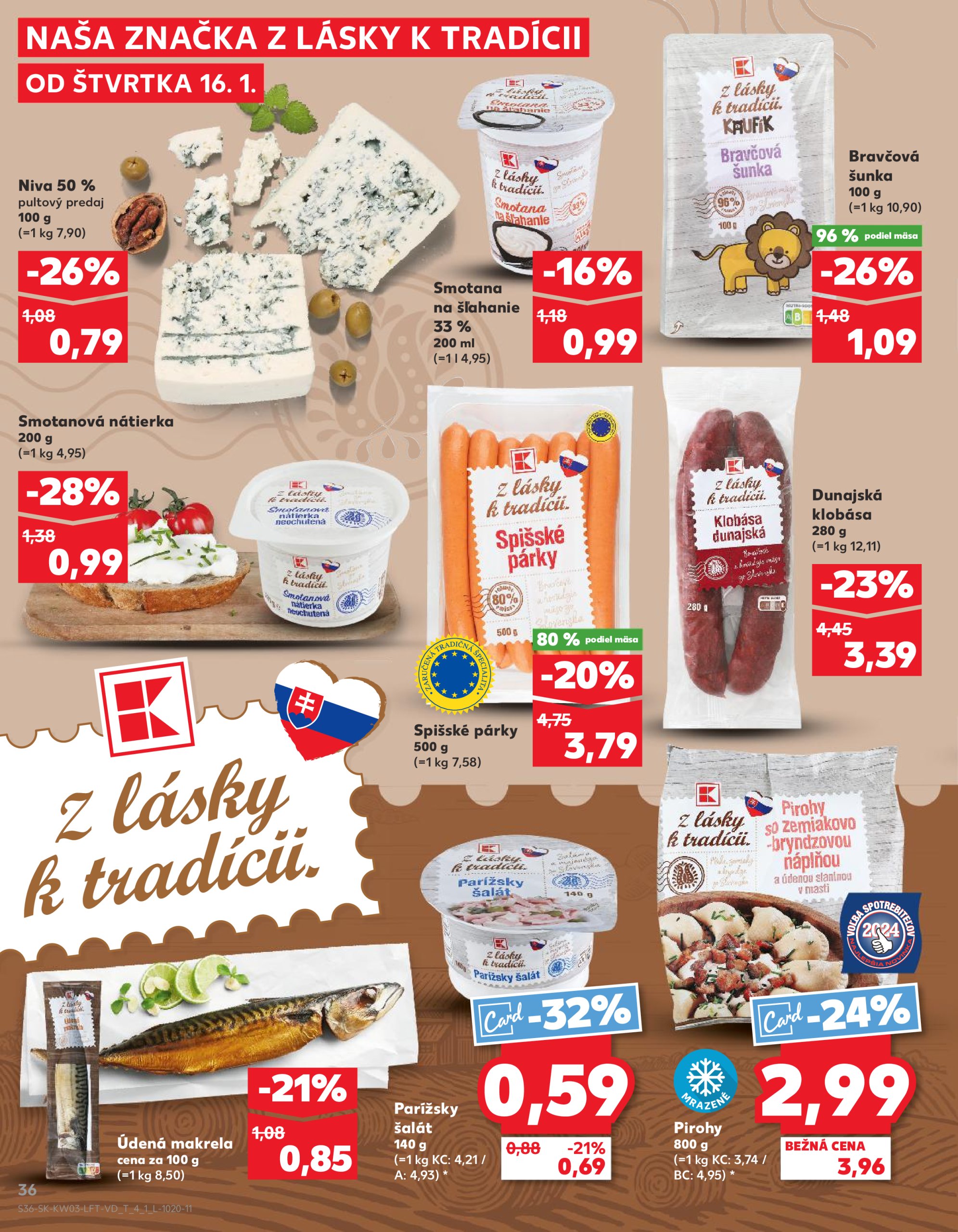 kaufland - Kaufland leták platný od 16.01. - 22.01. - page: 36