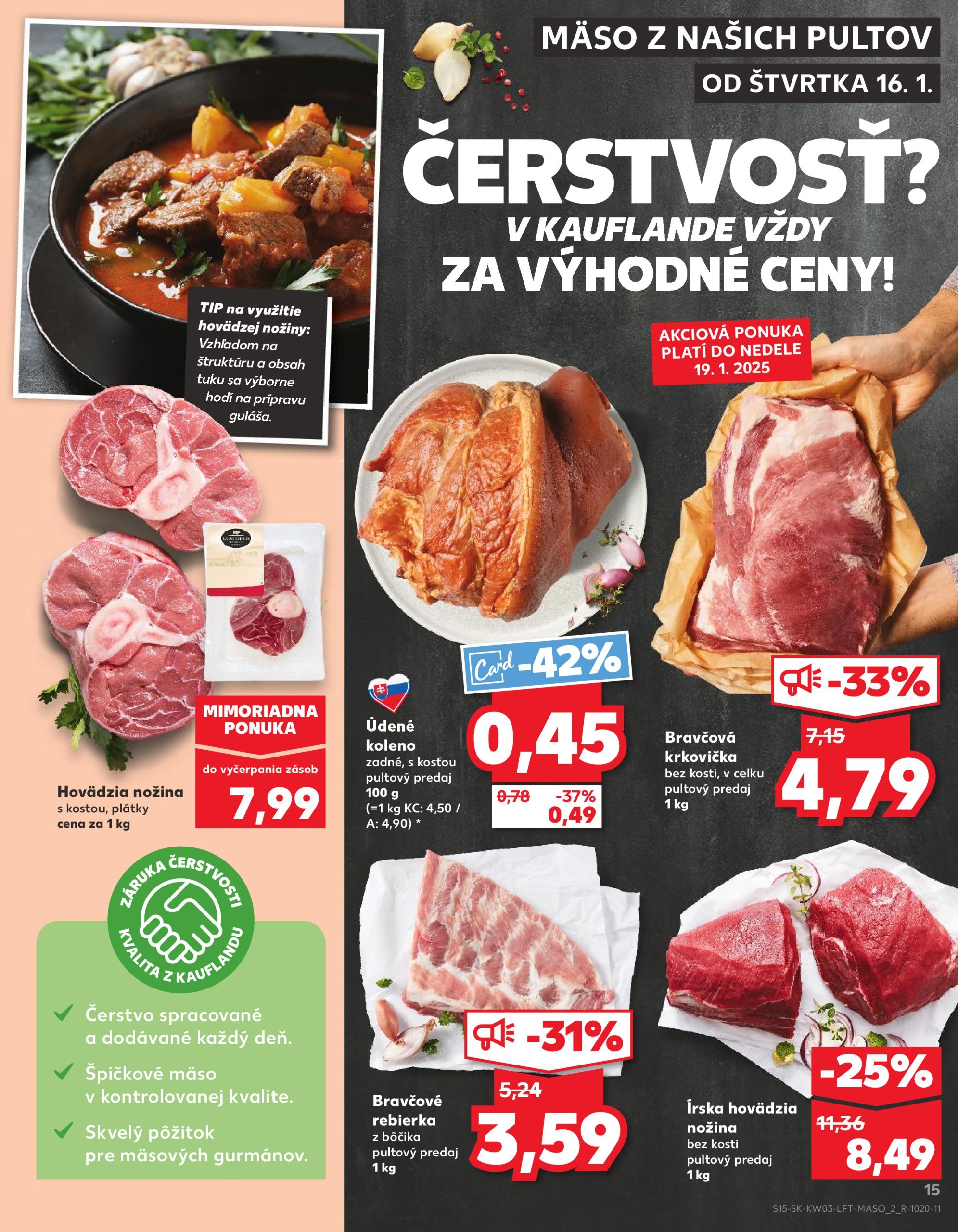 kaufland - Kaufland leták platný od 16.01. - 22.01. - page: 15