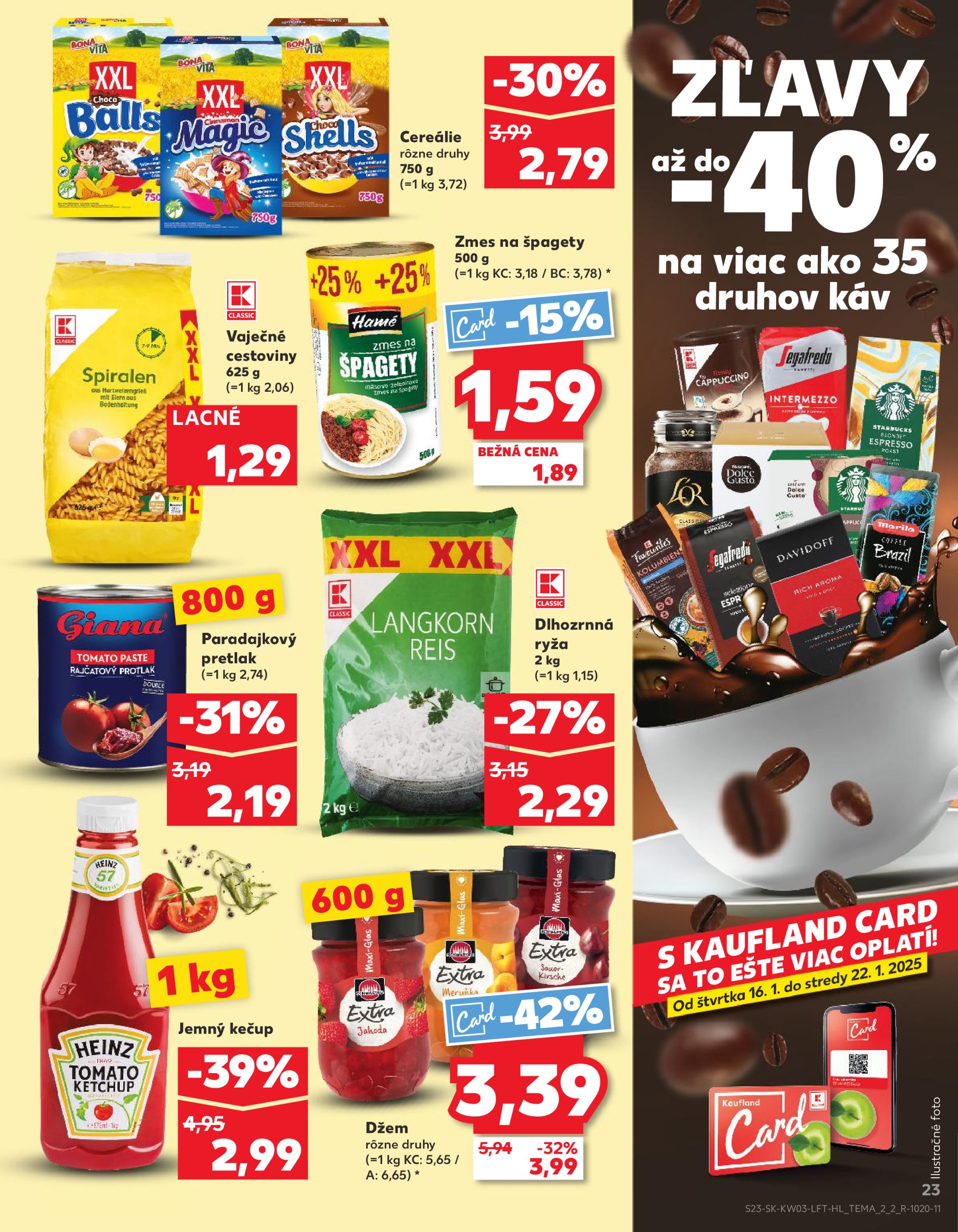 kaufland - Kaufland leták platný od 16.01. - 22.01. - page: 23