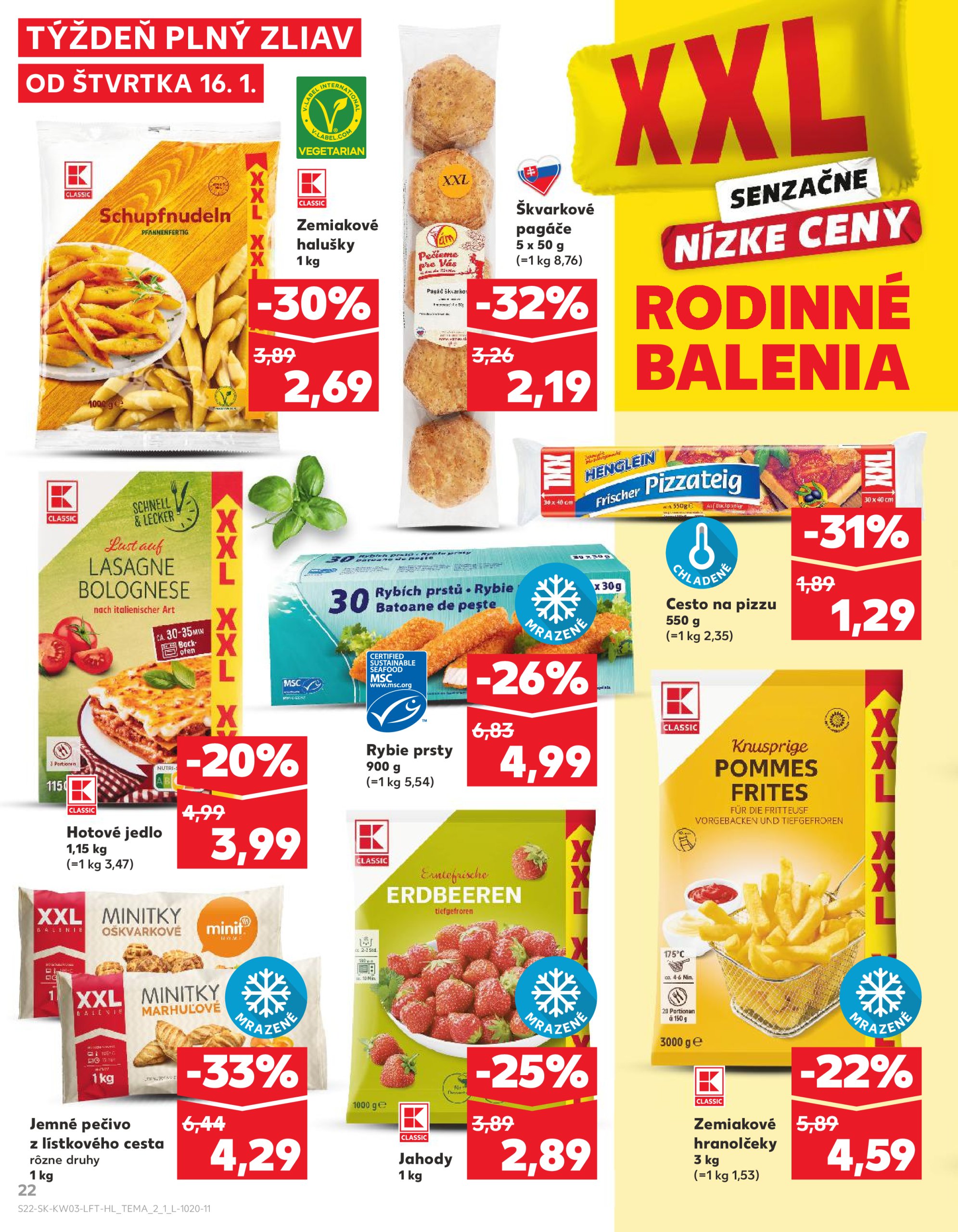 kaufland - Kaufland leták platný od 16.01. - 22.01. - page: 22