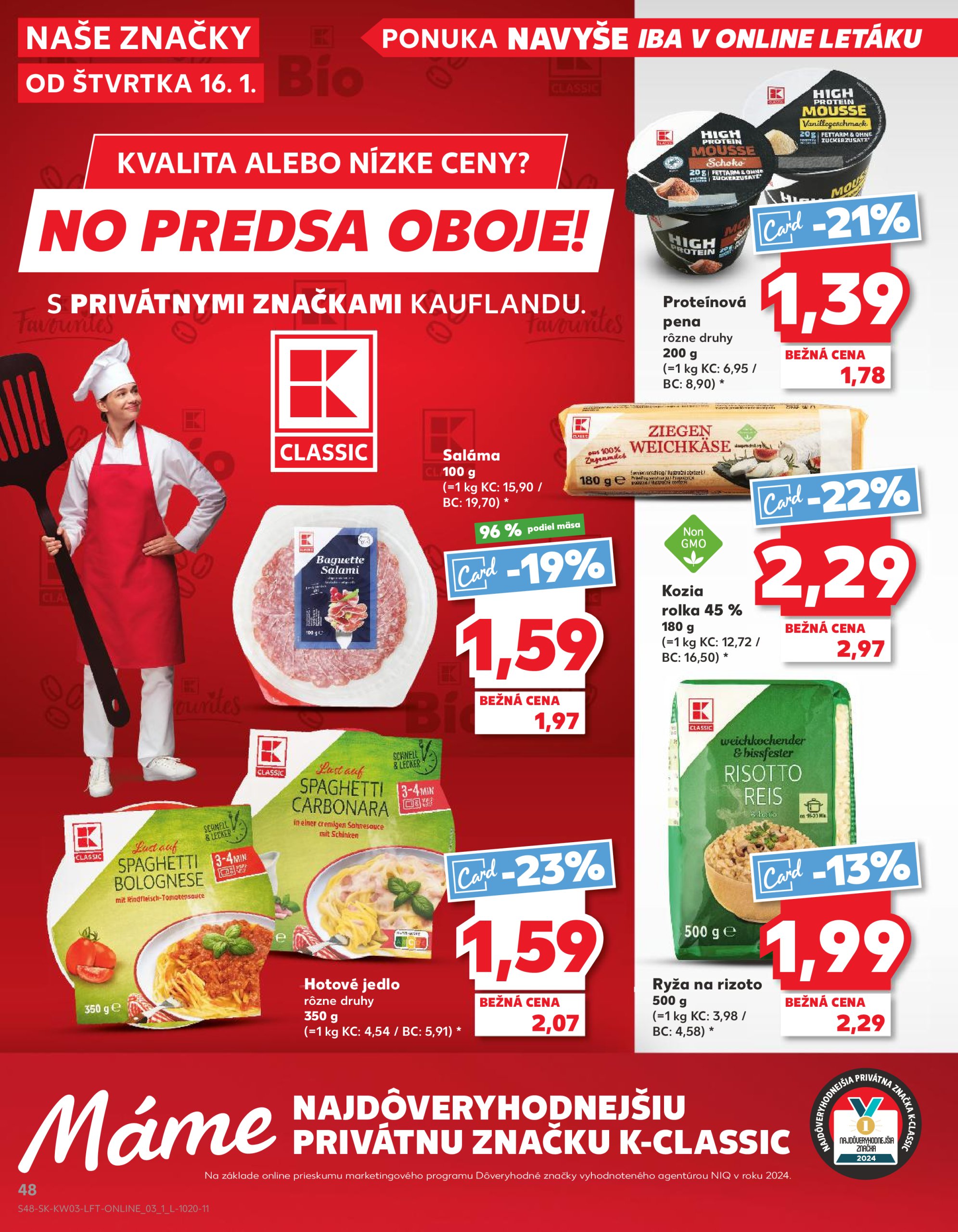 kaufland - Kaufland leták platný od 16.01. - 22.01. - page: 48