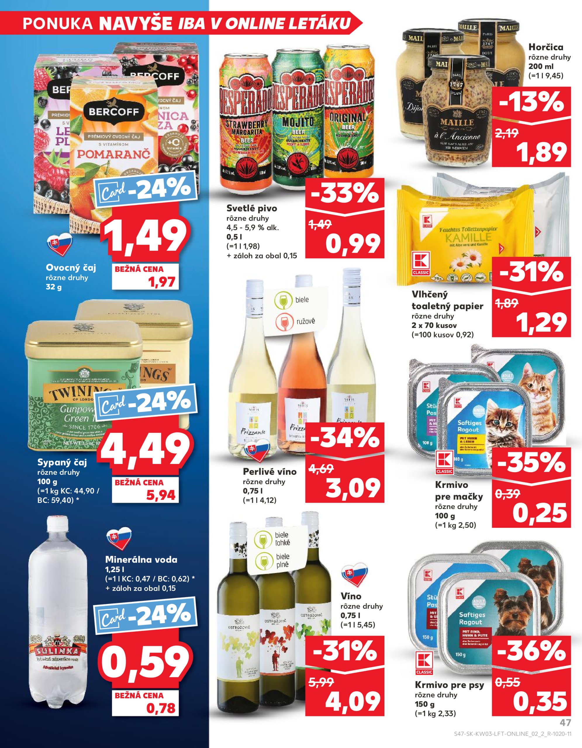 kaufland - Kaufland leták platný od 16.01. - 22.01. - page: 47