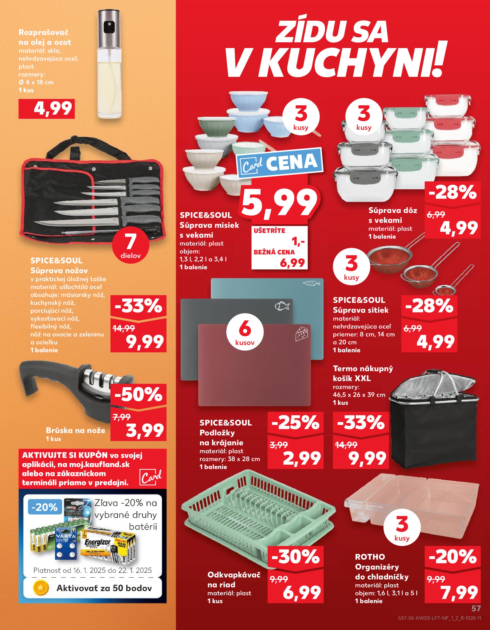 kaufland - Kaufland leták platný od 16.01. - 22.01. - page: 57