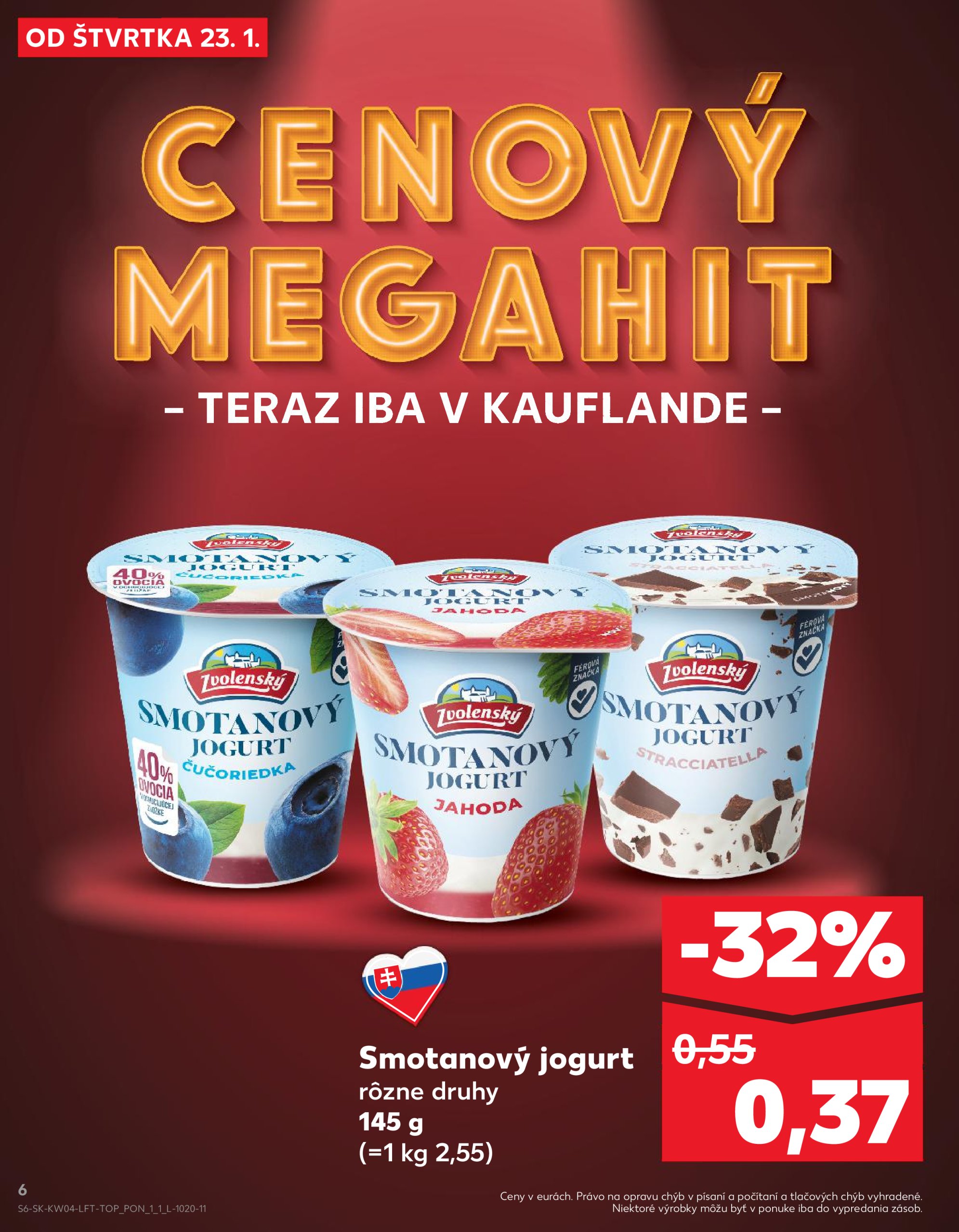 kaufland - Kaufland leták platný od 23.01. - 29.01. - page: 6