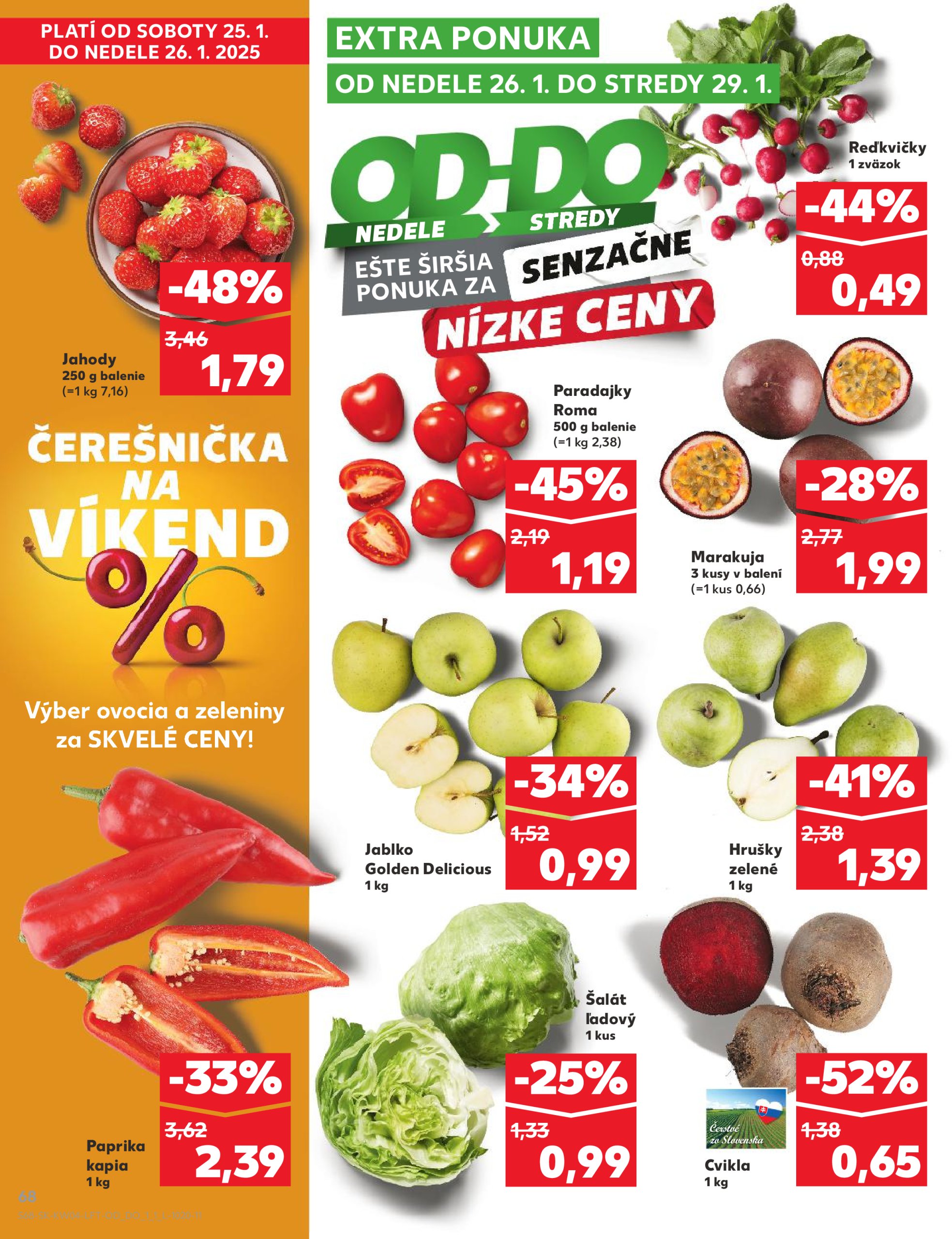 kaufland - Kaufland leták platný od 23.01. - 29.01. - page: 68