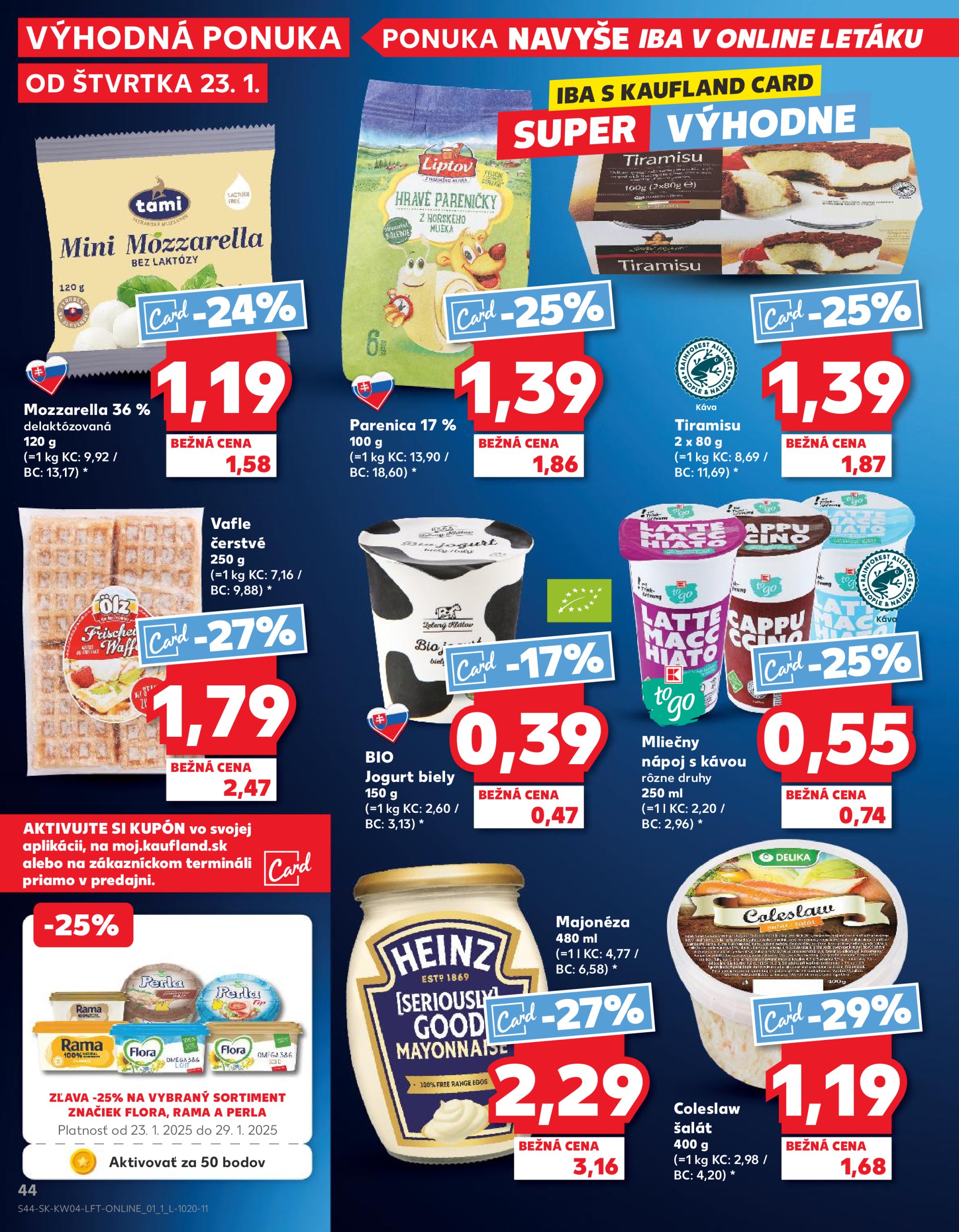 kaufland - Kaufland leták platný od 23.01. - 29.01. - page: 44