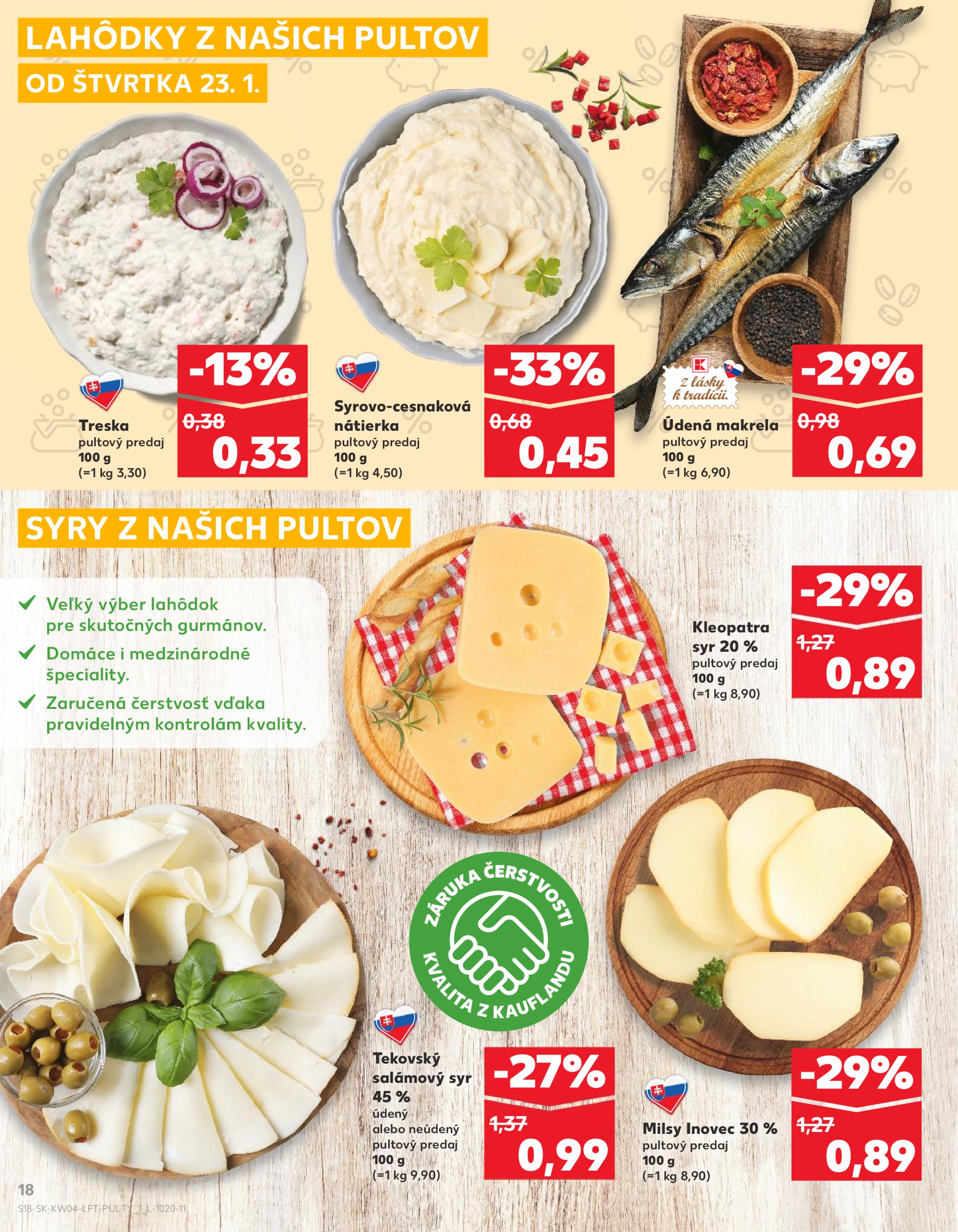 kaufland - Kaufland leták platný od 23.01. - 29.01. - page: 18