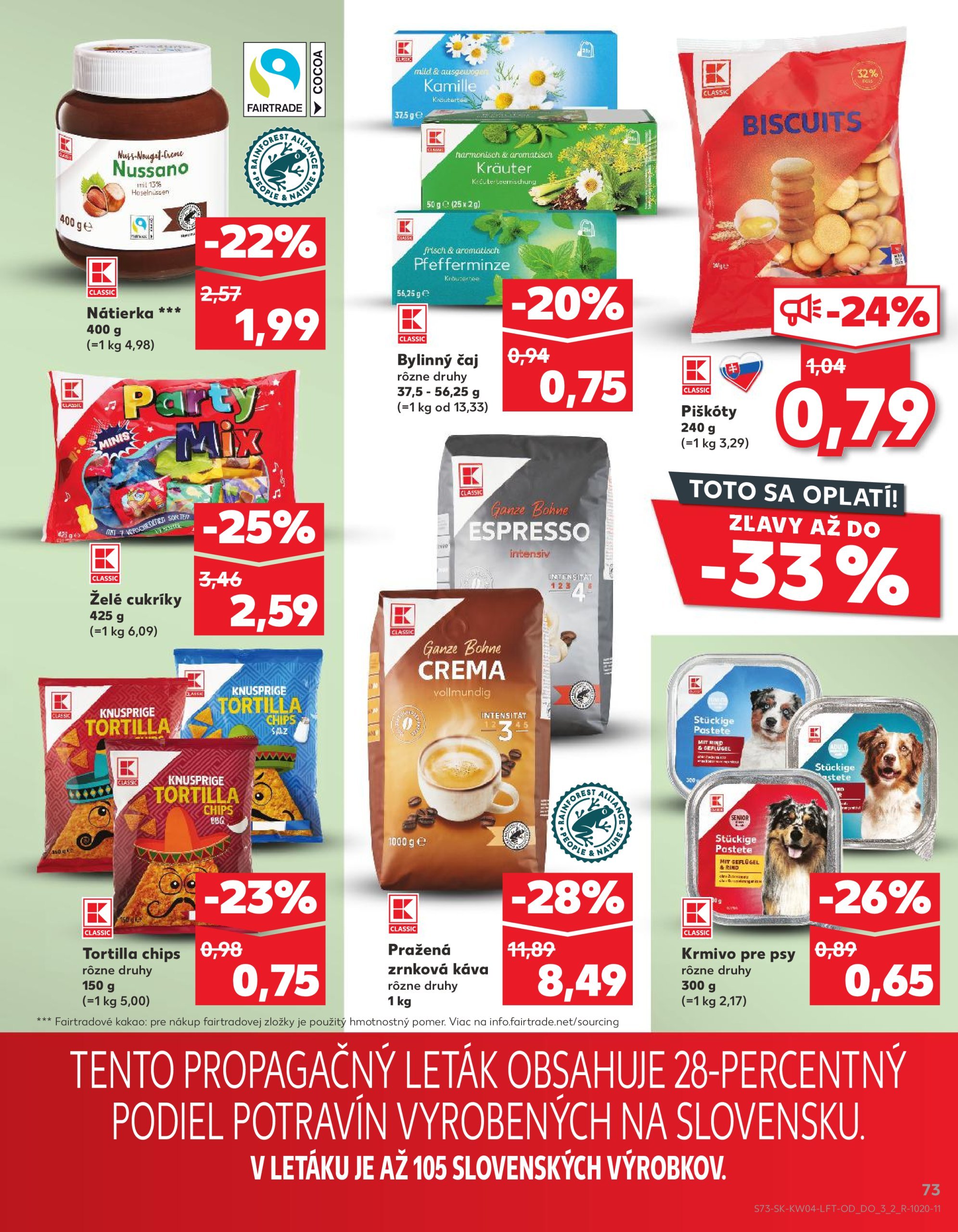 kaufland - Kaufland leták platný od 23.01. - 29.01. - page: 73