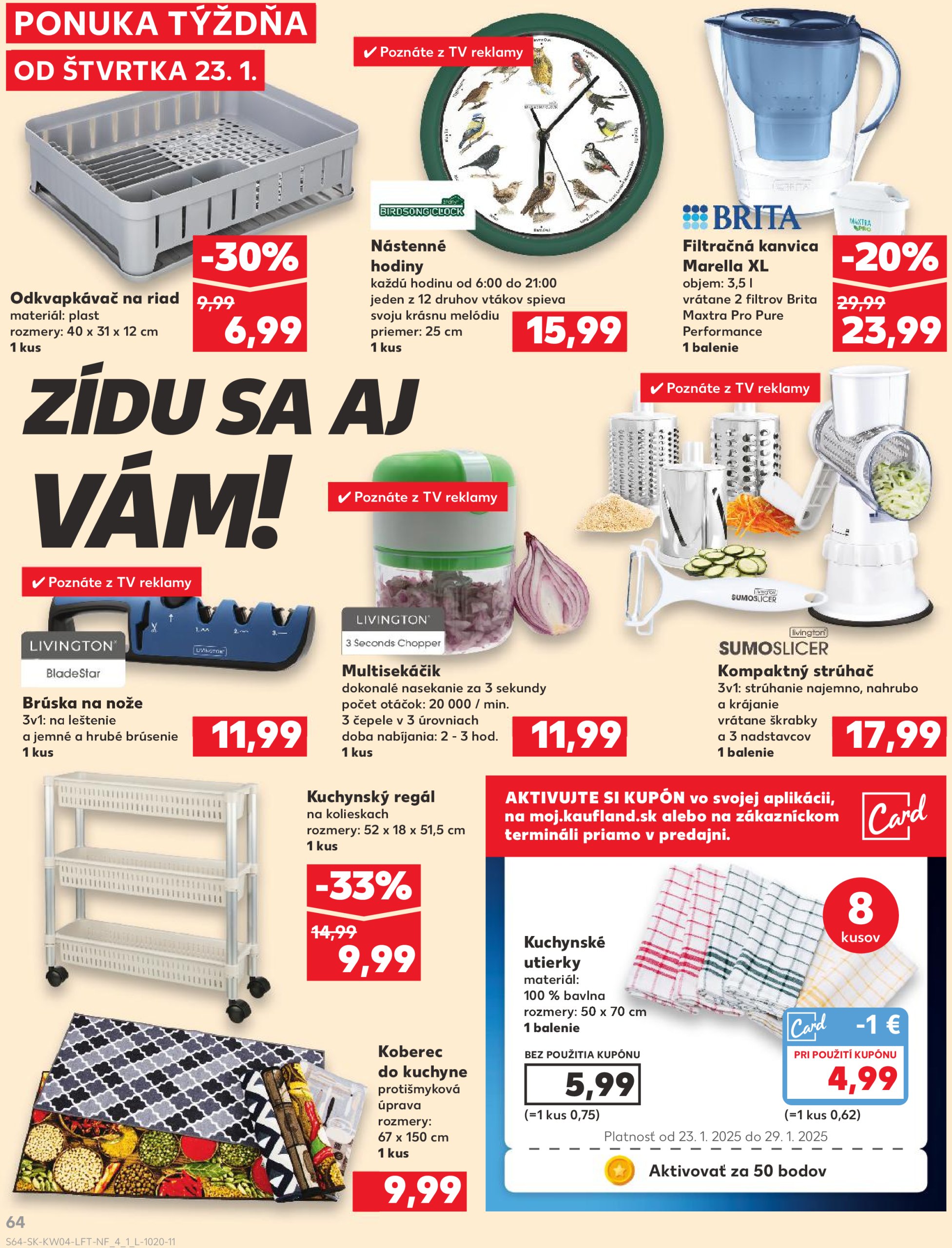 kaufland - Kaufland leták platný od 23.01. - 29.01. - page: 64