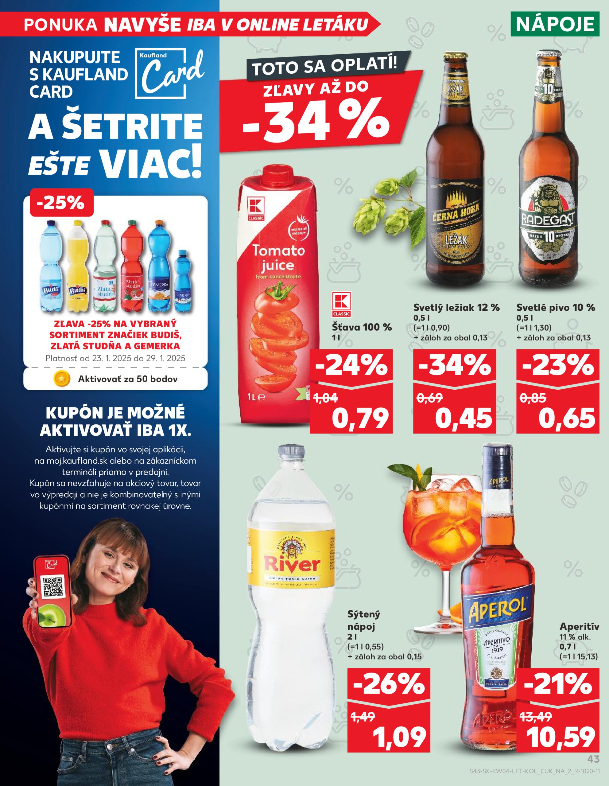 kaufland - Kaufland leták platný od 23.01. - 29.01. - page: 43