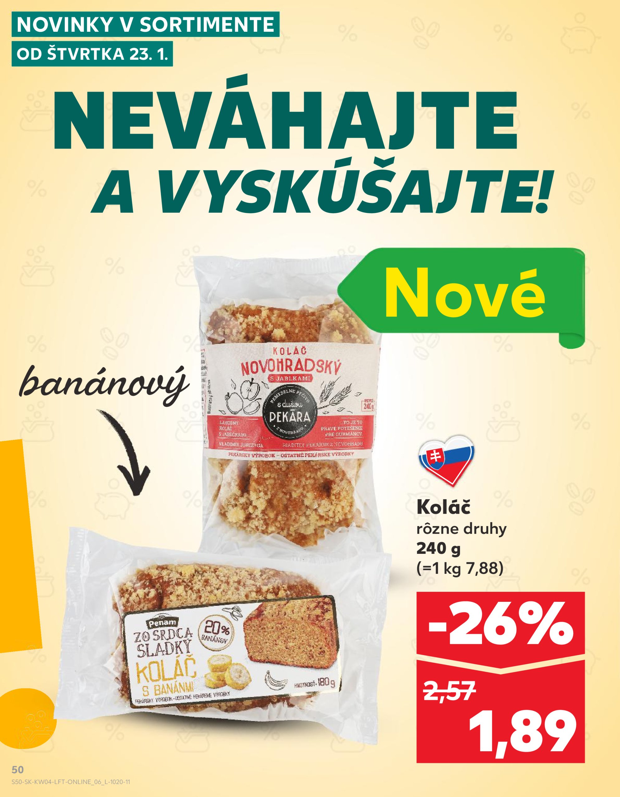 kaufland - Kaufland leták platný od 23.01. - 29.01. - page: 50