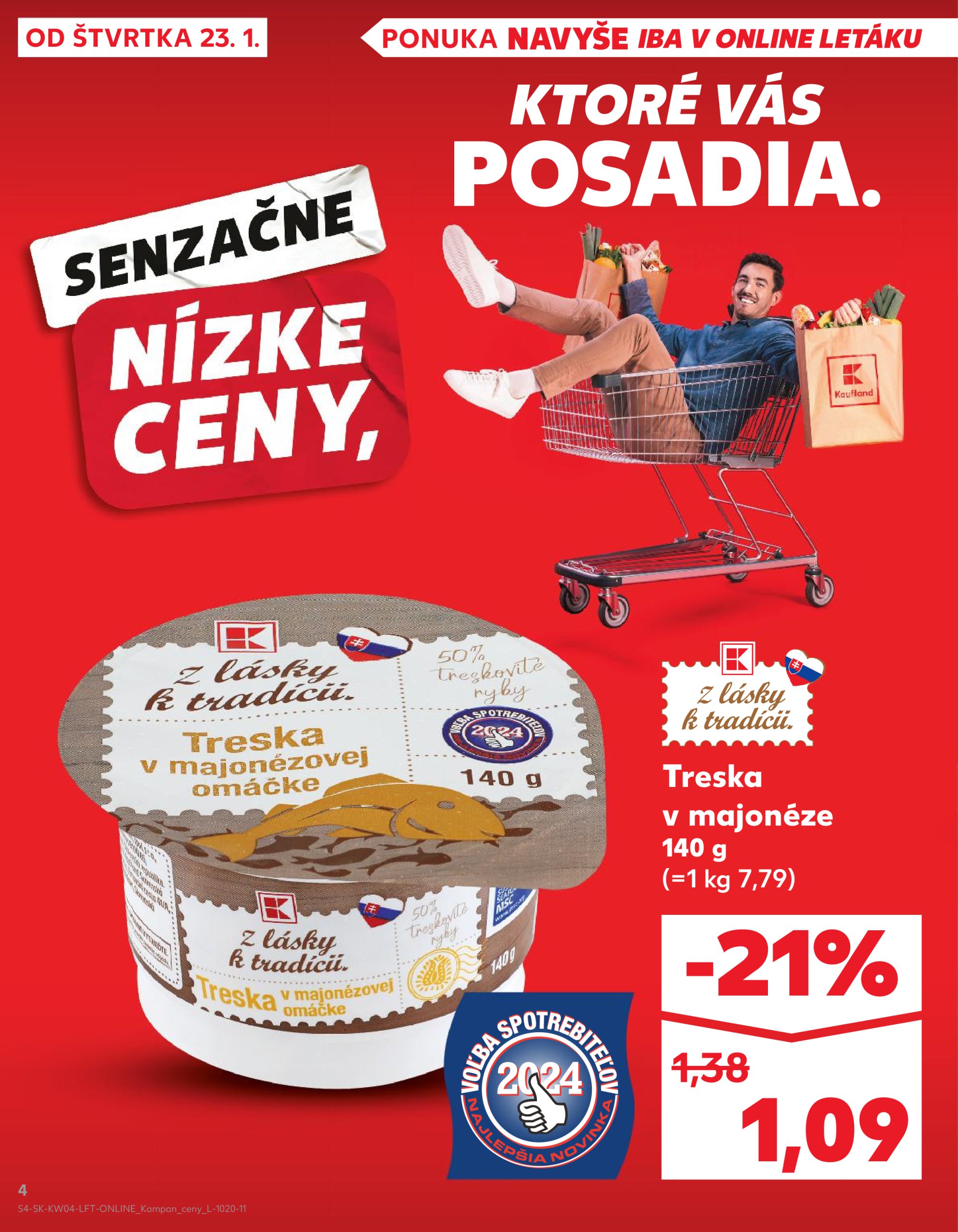 kaufland - Kaufland leták platný od 23.01. - 29.01. - page: 4