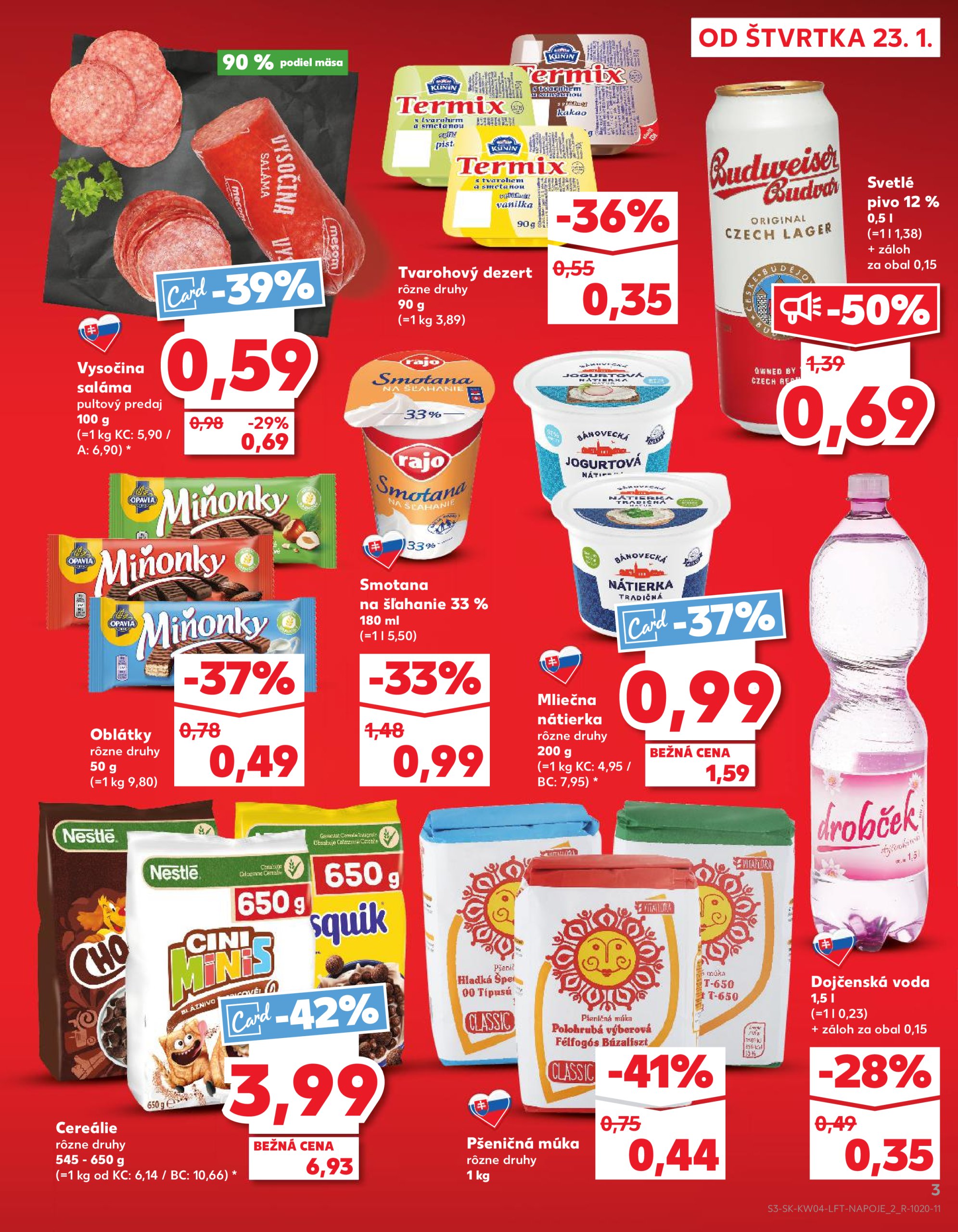 kaufland - Kaufland leták platný od 23.01. - 29.01. - page: 3