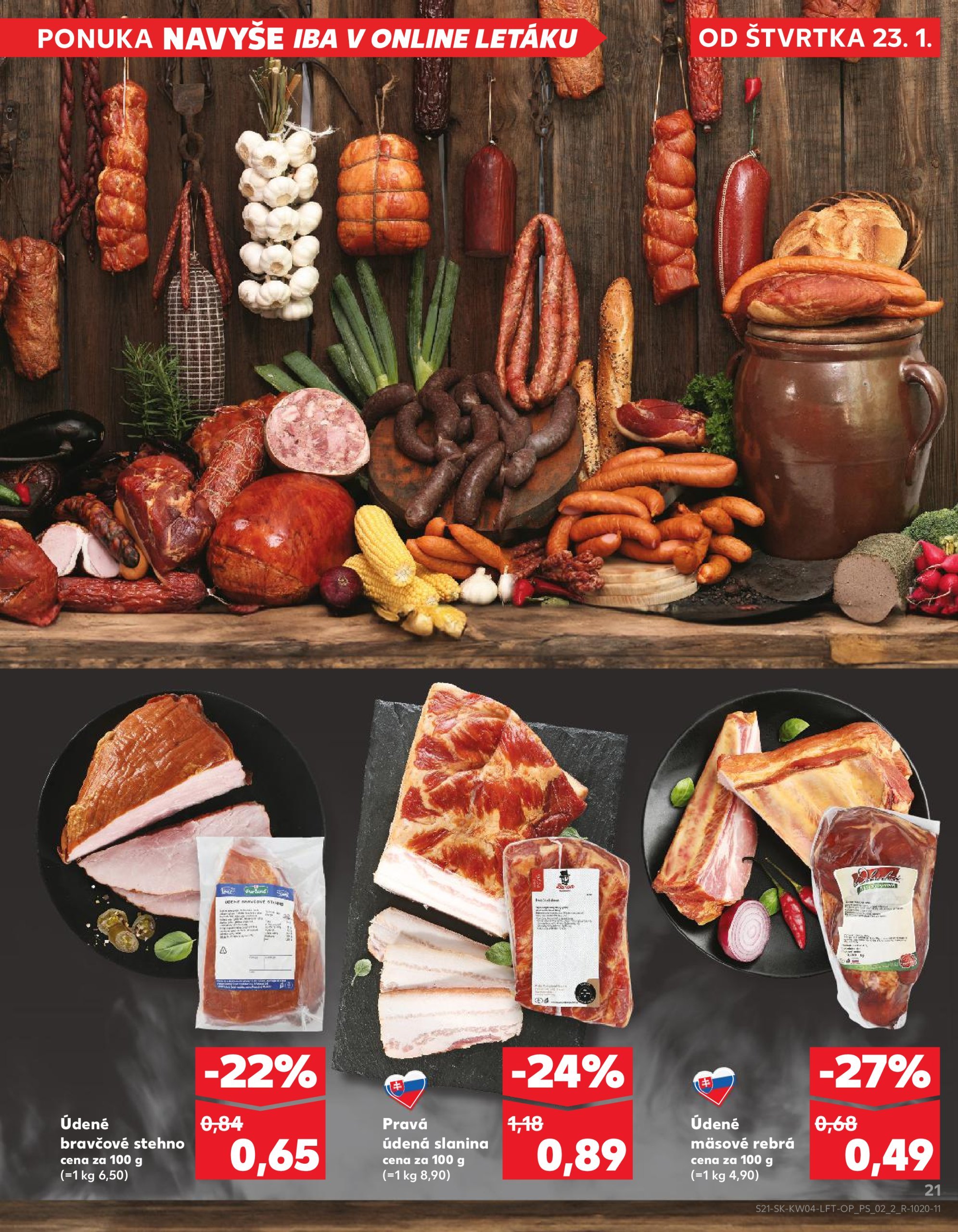 kaufland - Kaufland leták platný od 23.01. - 29.01. - page: 21