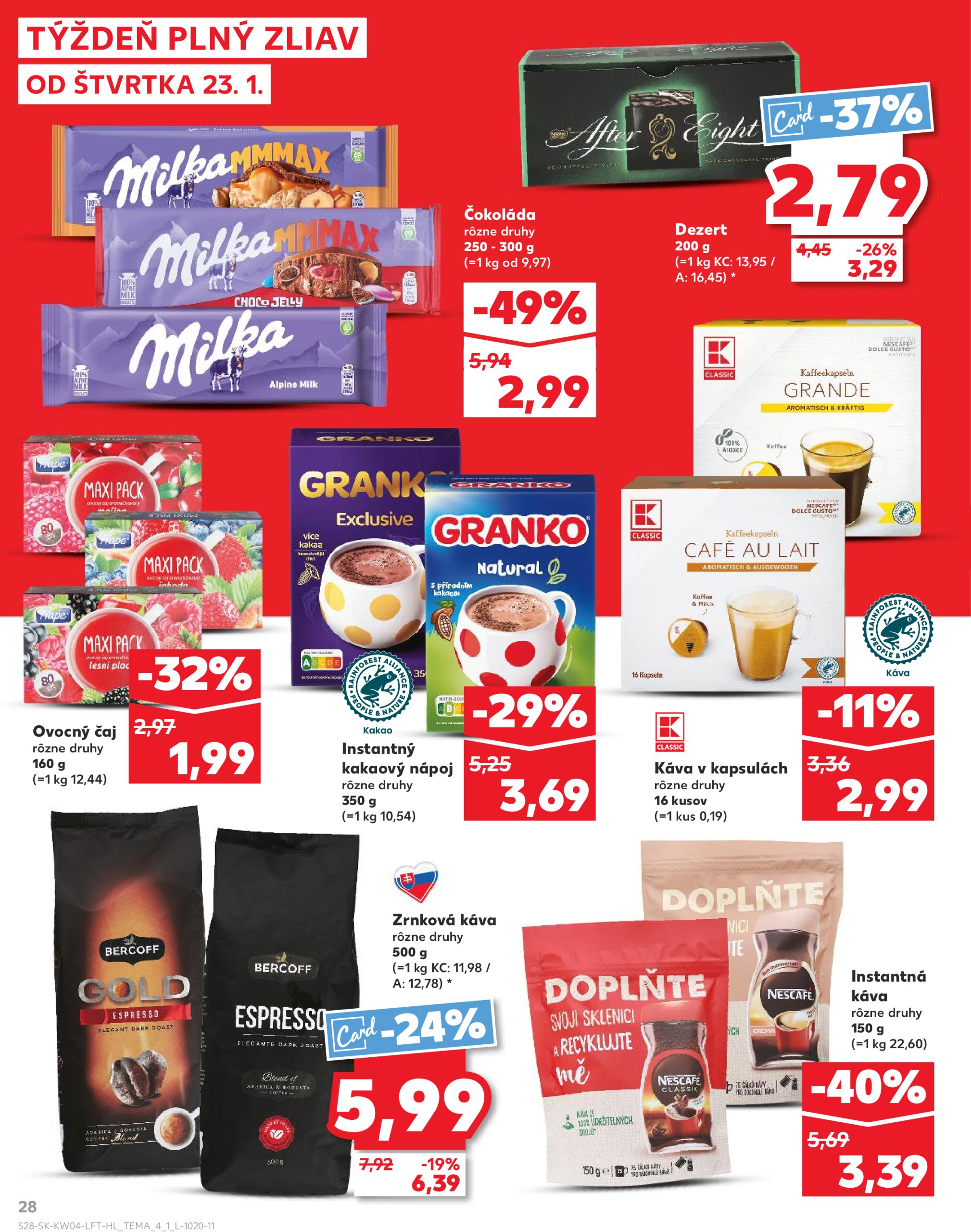 kaufland - Kaufland leták platný od 23.01. - 29.01. - page: 28