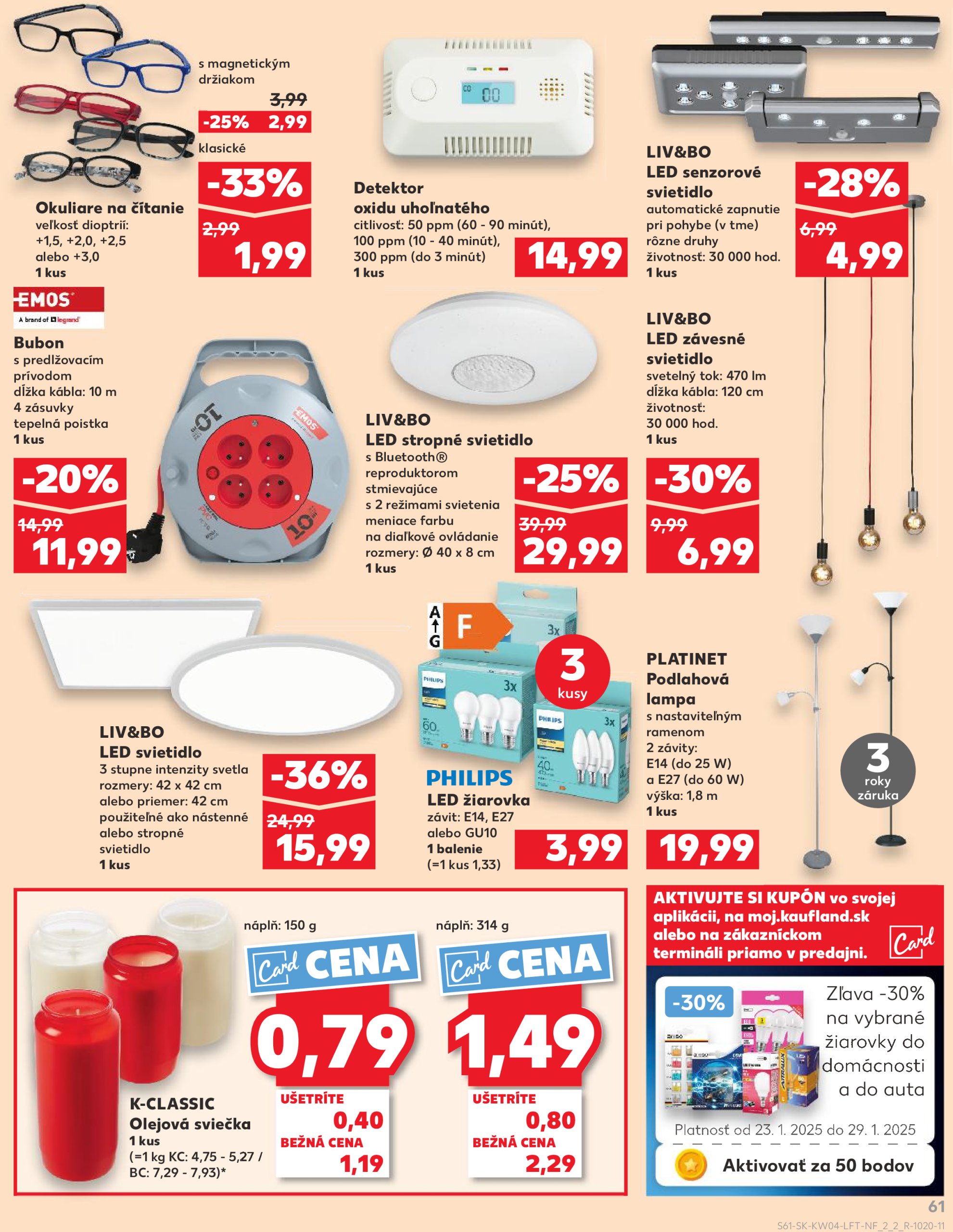 kaufland - Kaufland leták platný od 23.01. - 29.01. - page: 61