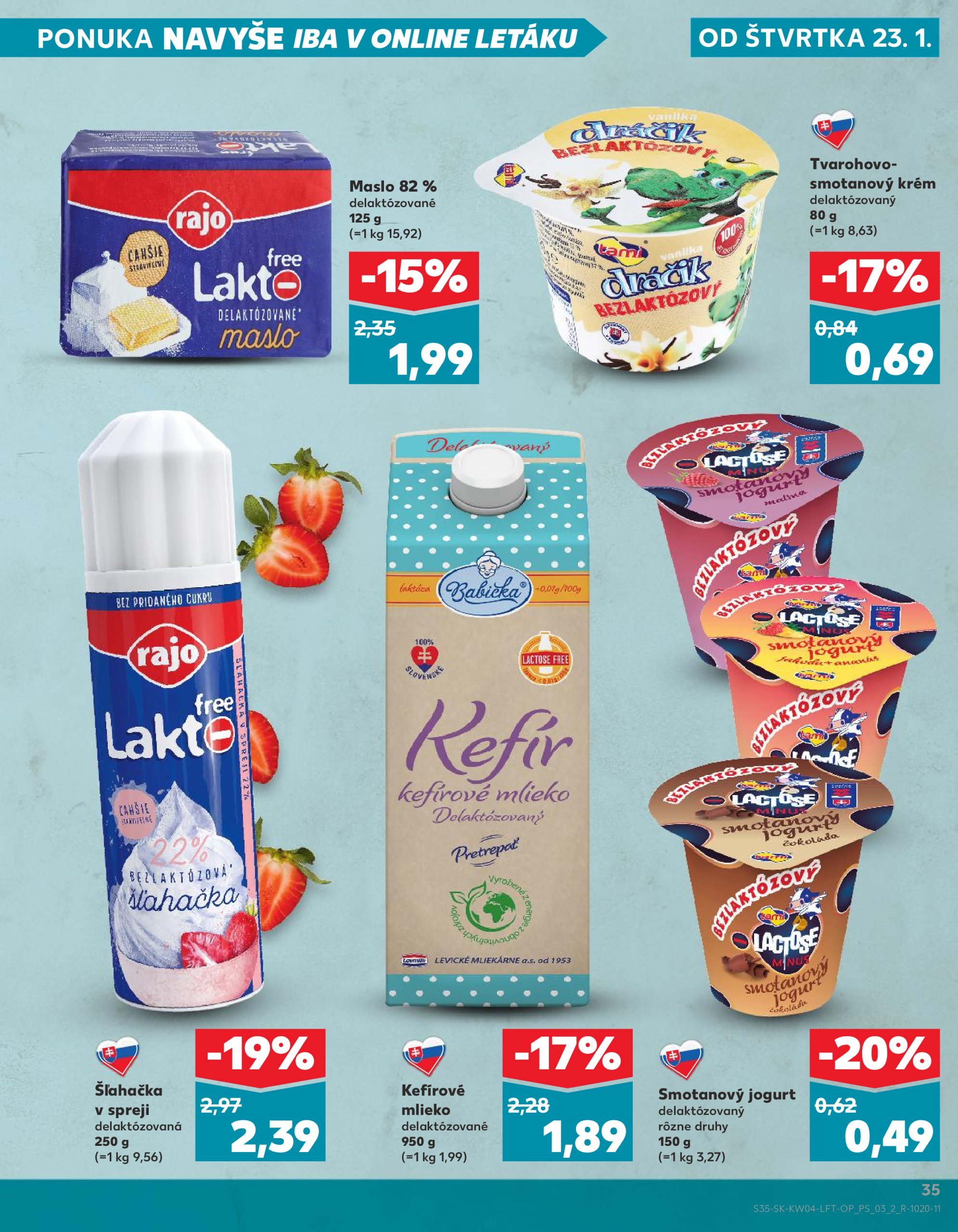 kaufland - Kaufland leták platný od 23.01. - 29.01. - page: 35