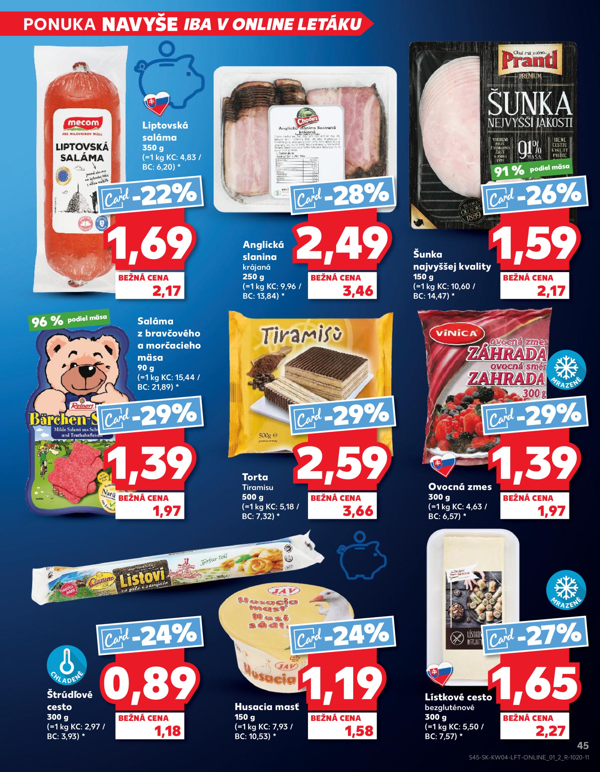 kaufland - Kaufland leták platný od 23.01. - 29.01. - page: 45