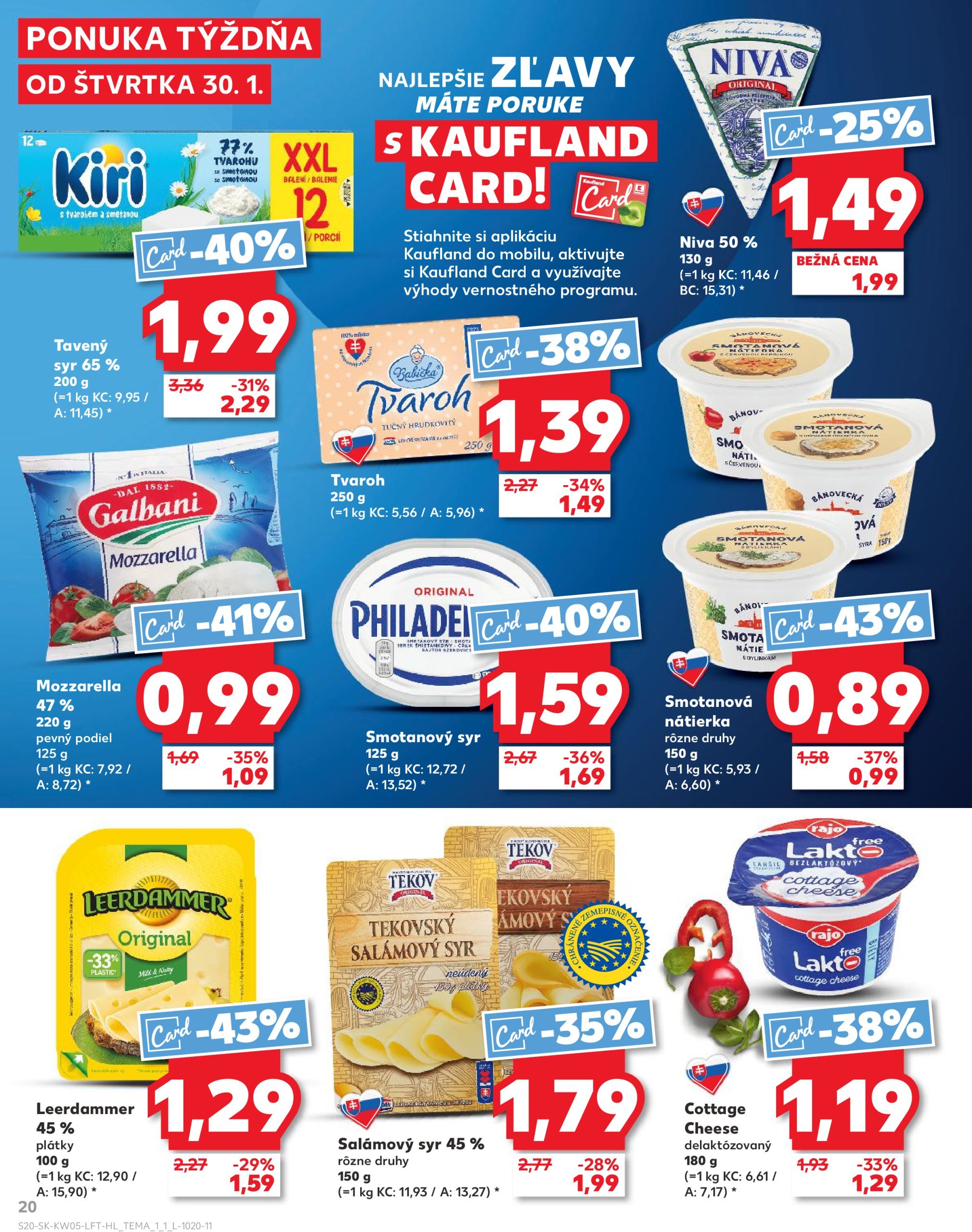 kaufland - Kaufland leták platný od 30.01. - 05.02. - page: 20