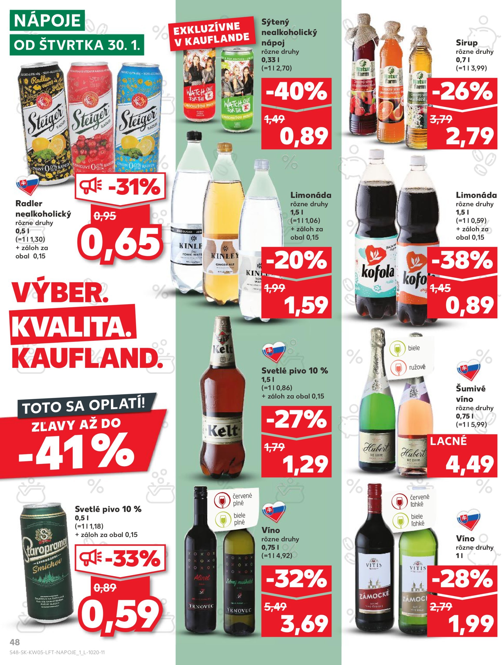 kaufland - Kaufland leták platný od 30.01. - 05.02. - page: 48