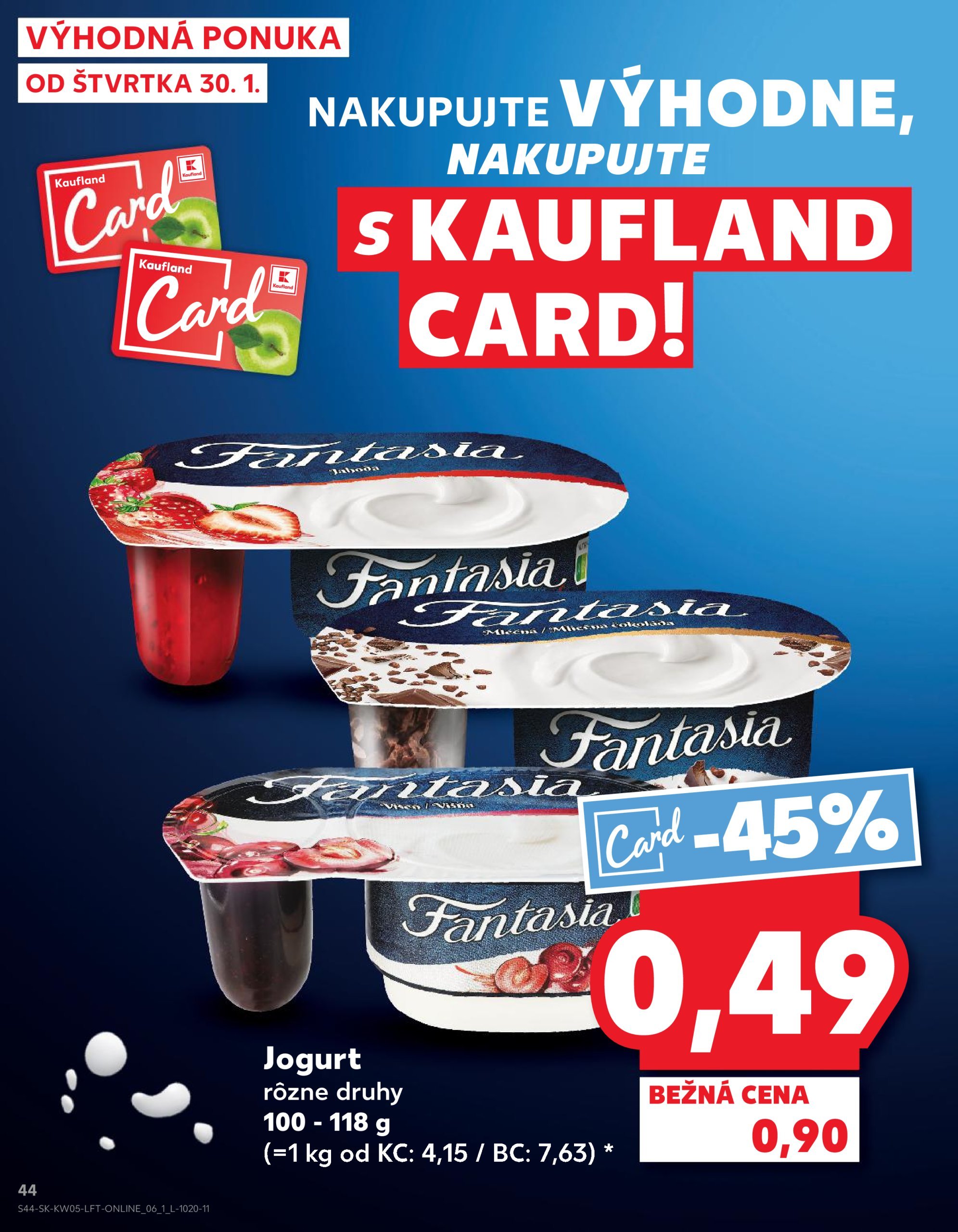 kaufland - Kaufland leták platný od 30.01. - 05.02. - page: 44