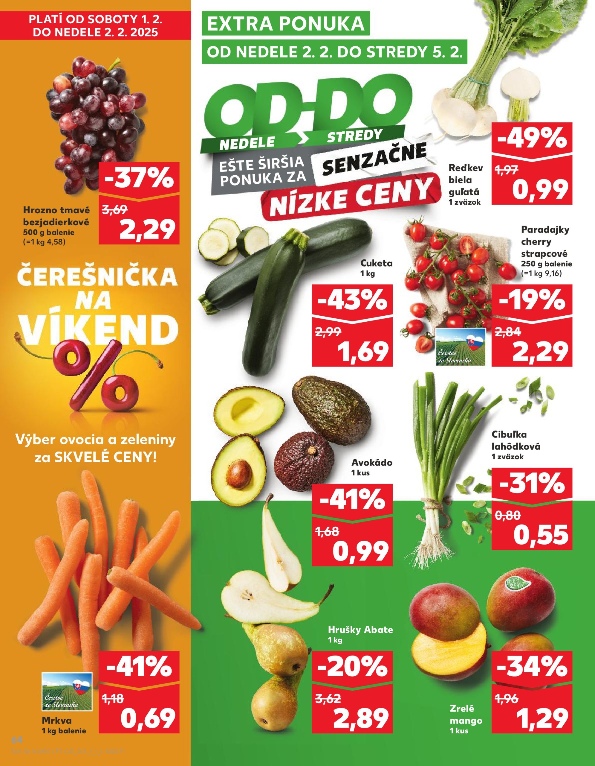 kaufland - Kaufland leták platný od 30.01. - 05.02. - page: 64