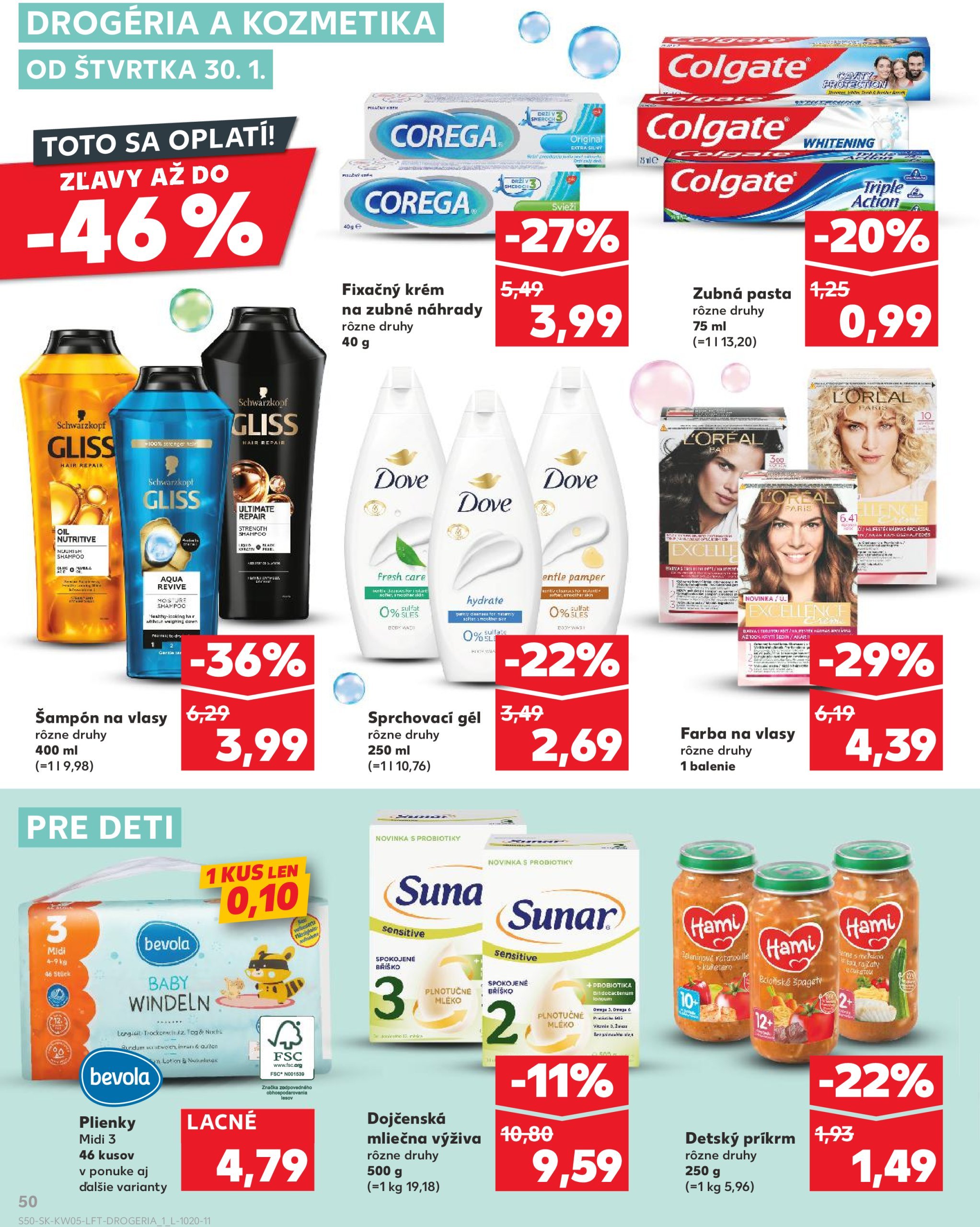 kaufland - Kaufland leták platný od 30.01. - 05.02. - page: 50