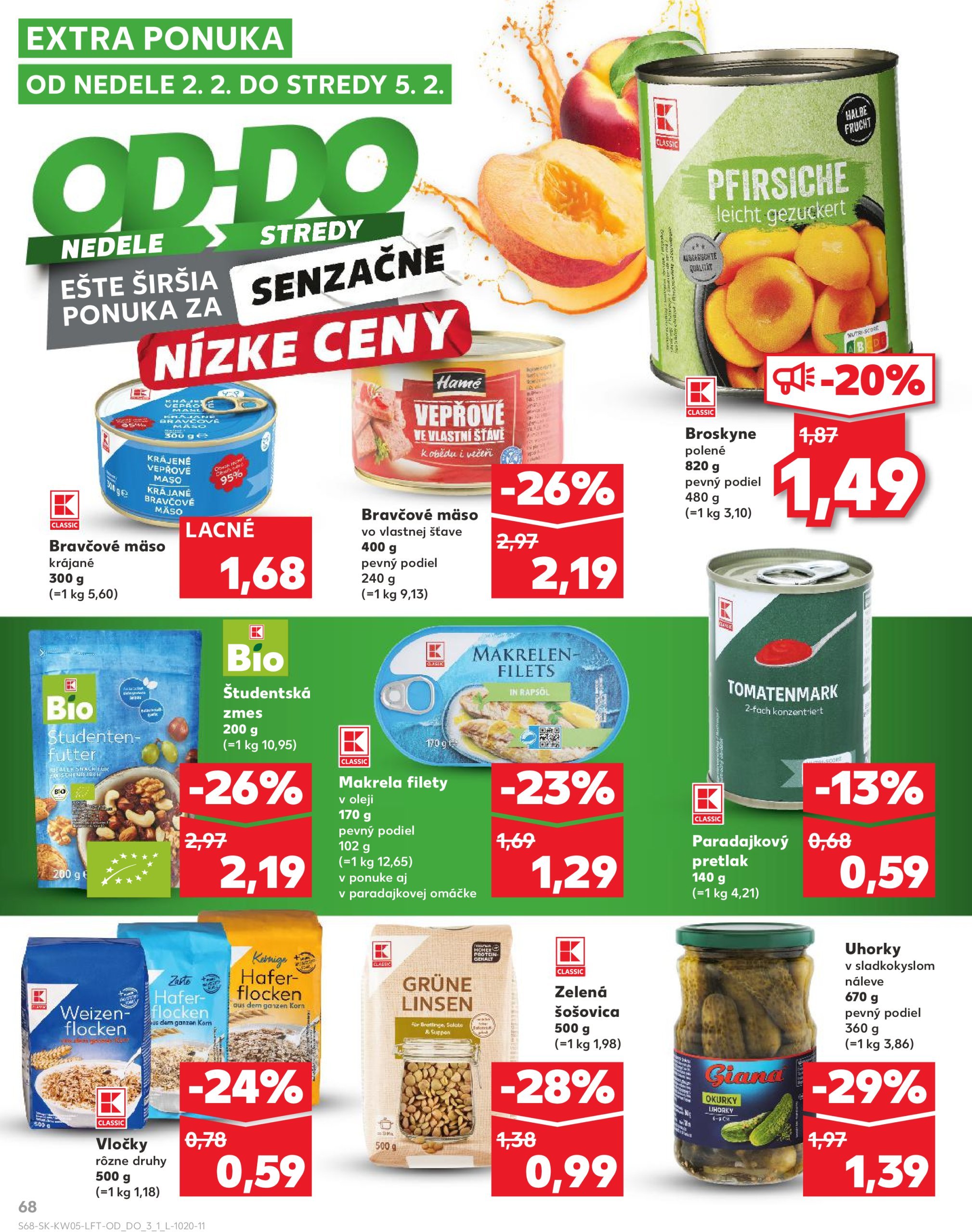 kaufland - Kaufland leták platný od 30.01. - 05.02. - page: 68