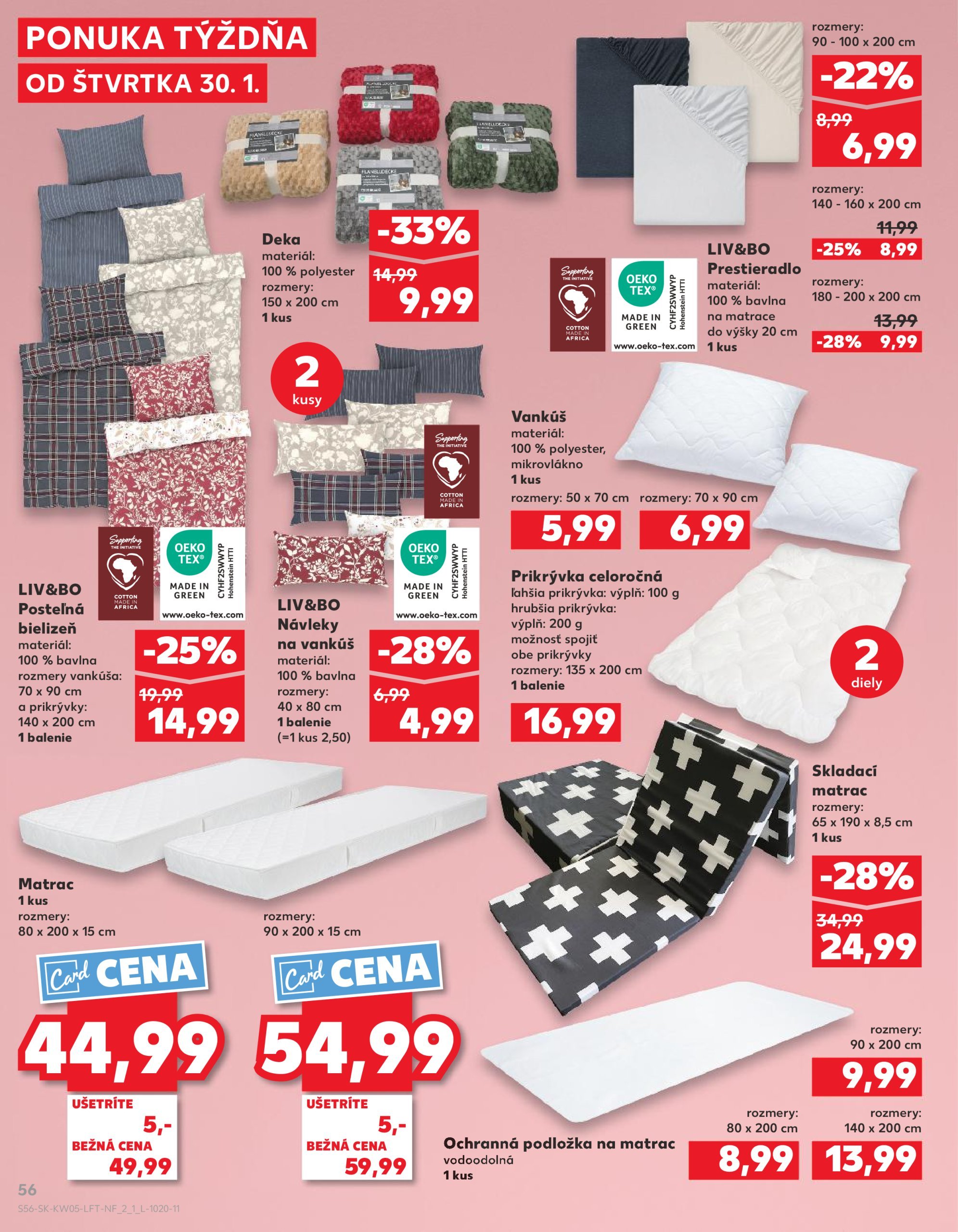 kaufland - Kaufland leták platný od 30.01. - 05.02. - page: 56