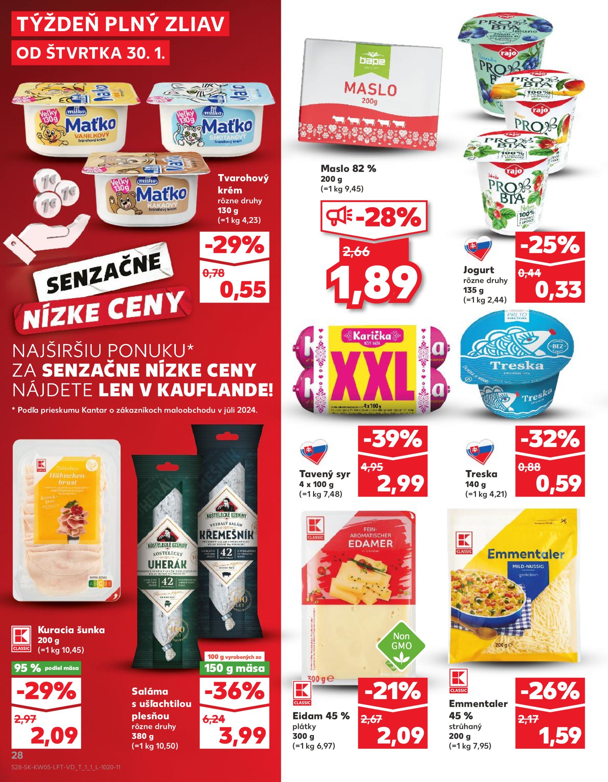 kaufland - Kaufland leták platný od 30.01. - 05.02. - page: 28