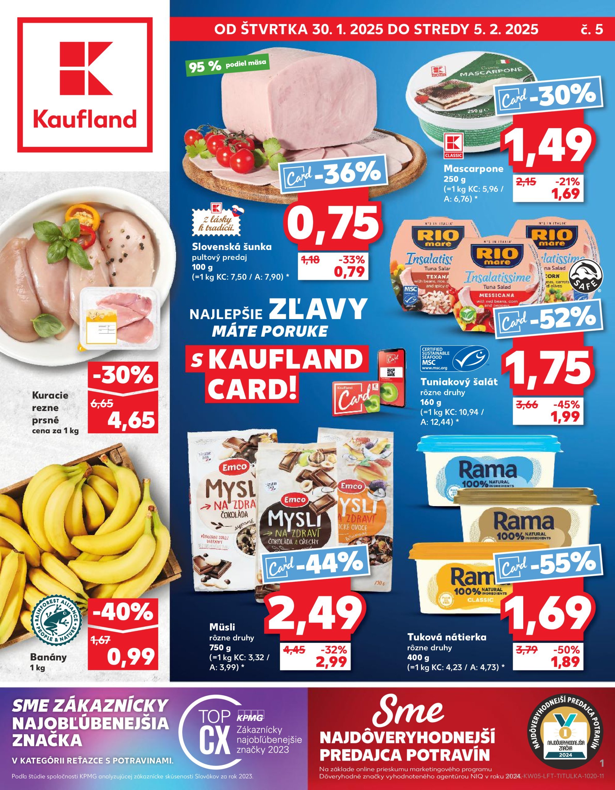 kaufland - Kaufland leták platný od 30.01. - 05.02.