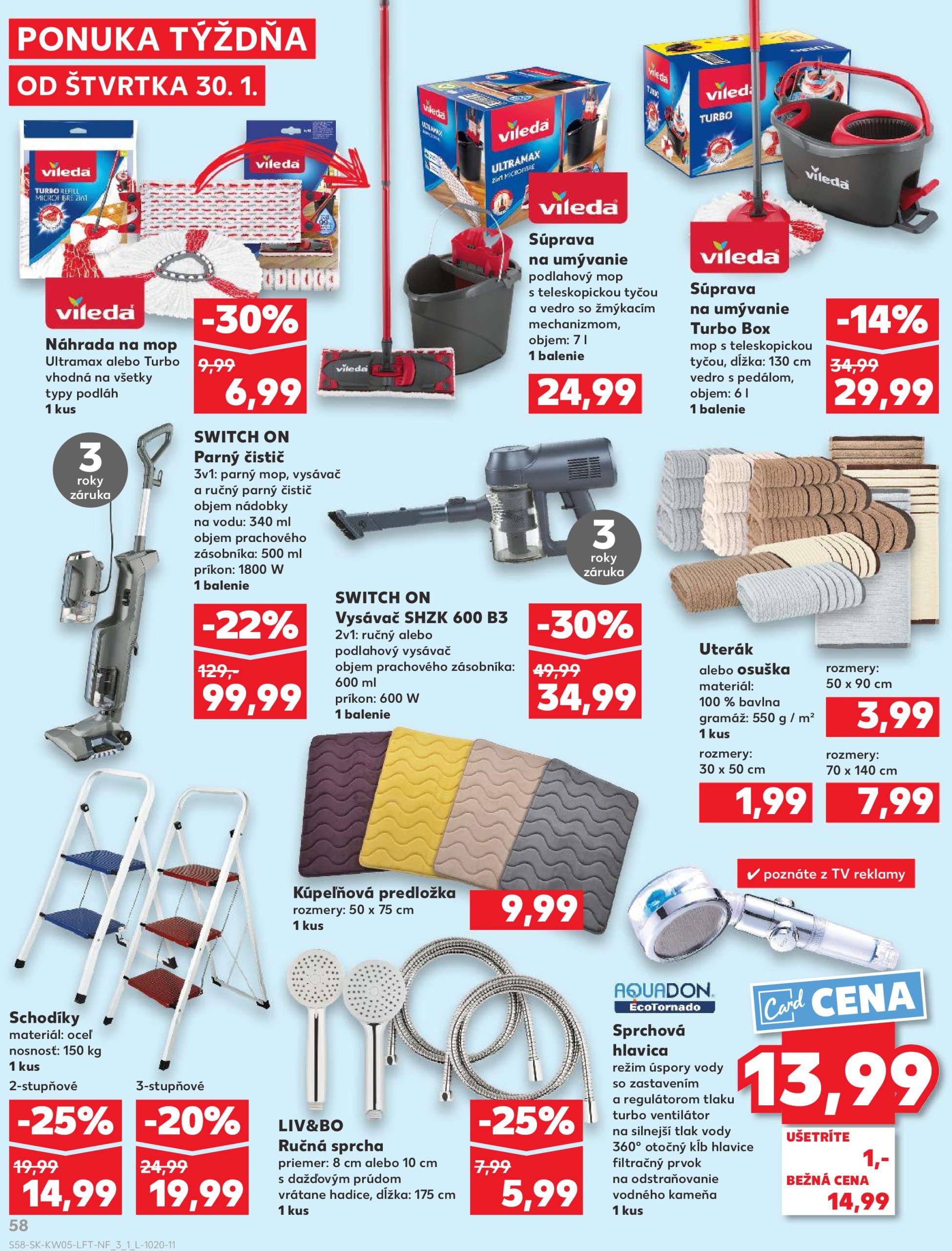 kaufland - Kaufland leták platný od 30.01. - 05.02. - page: 58