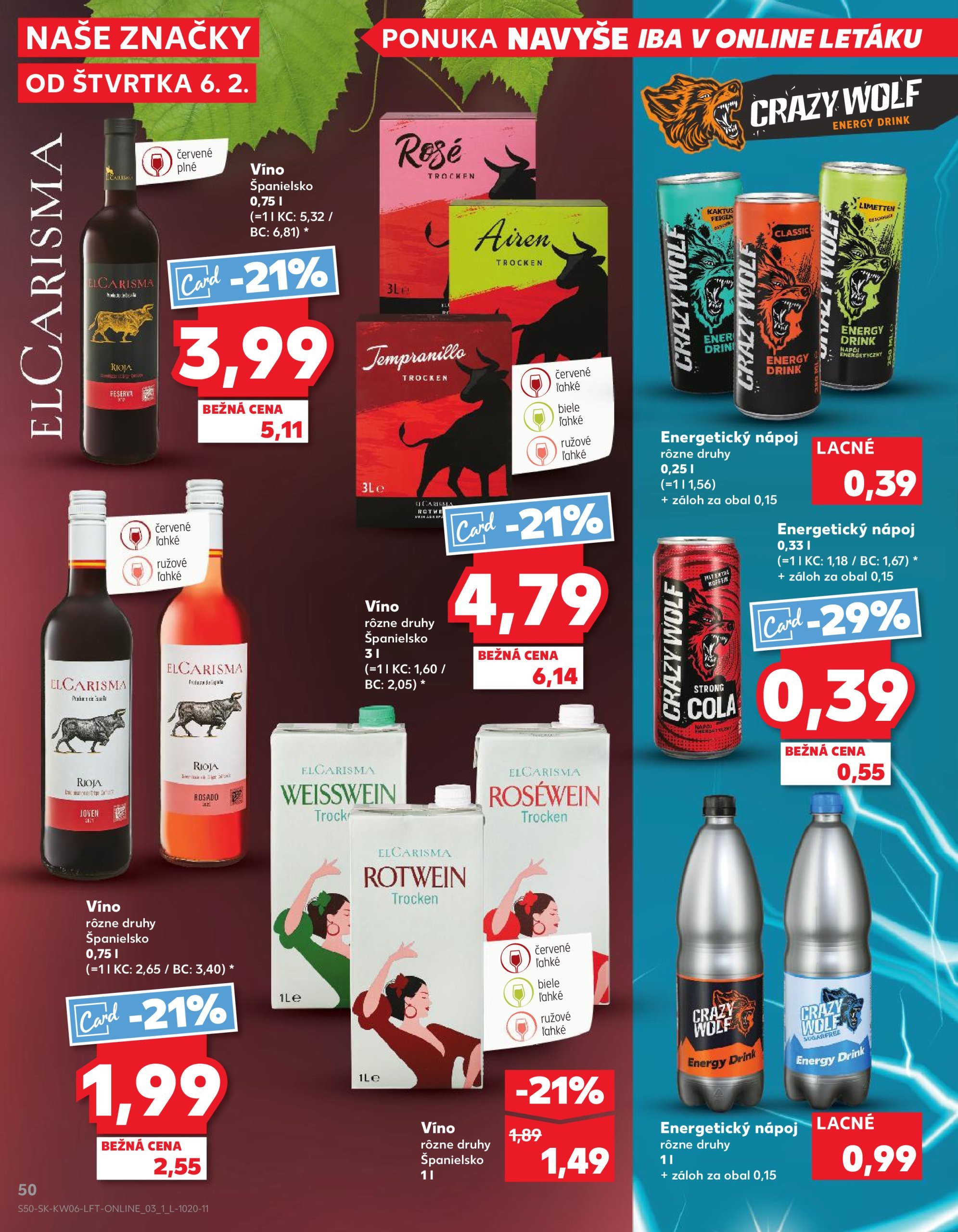 kaufland - Kaufland leták platný od 06.02. - 12.02. - page: 50