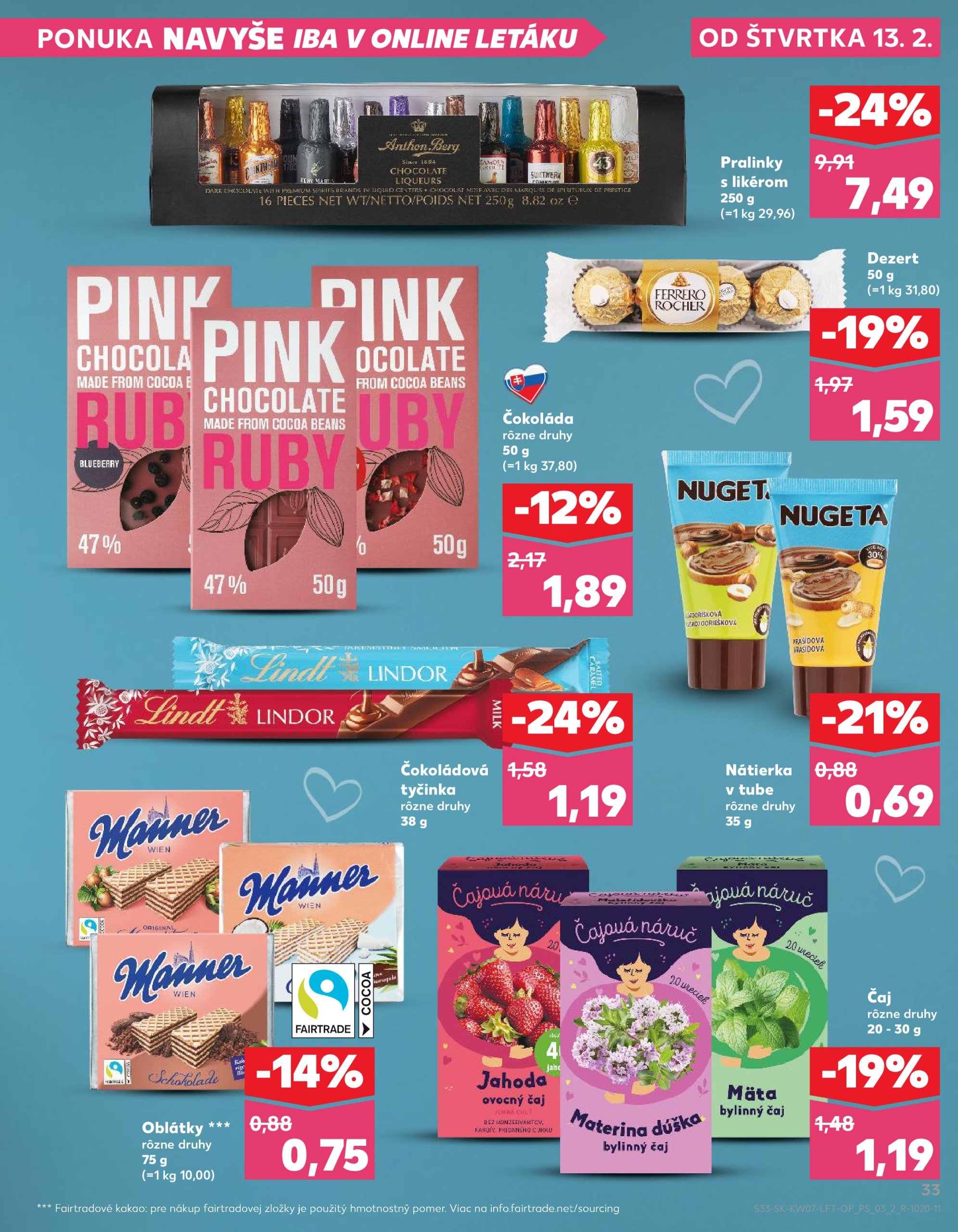 kaufland - Kaufland leták platný od 13.02. - 19.02. - page: 33