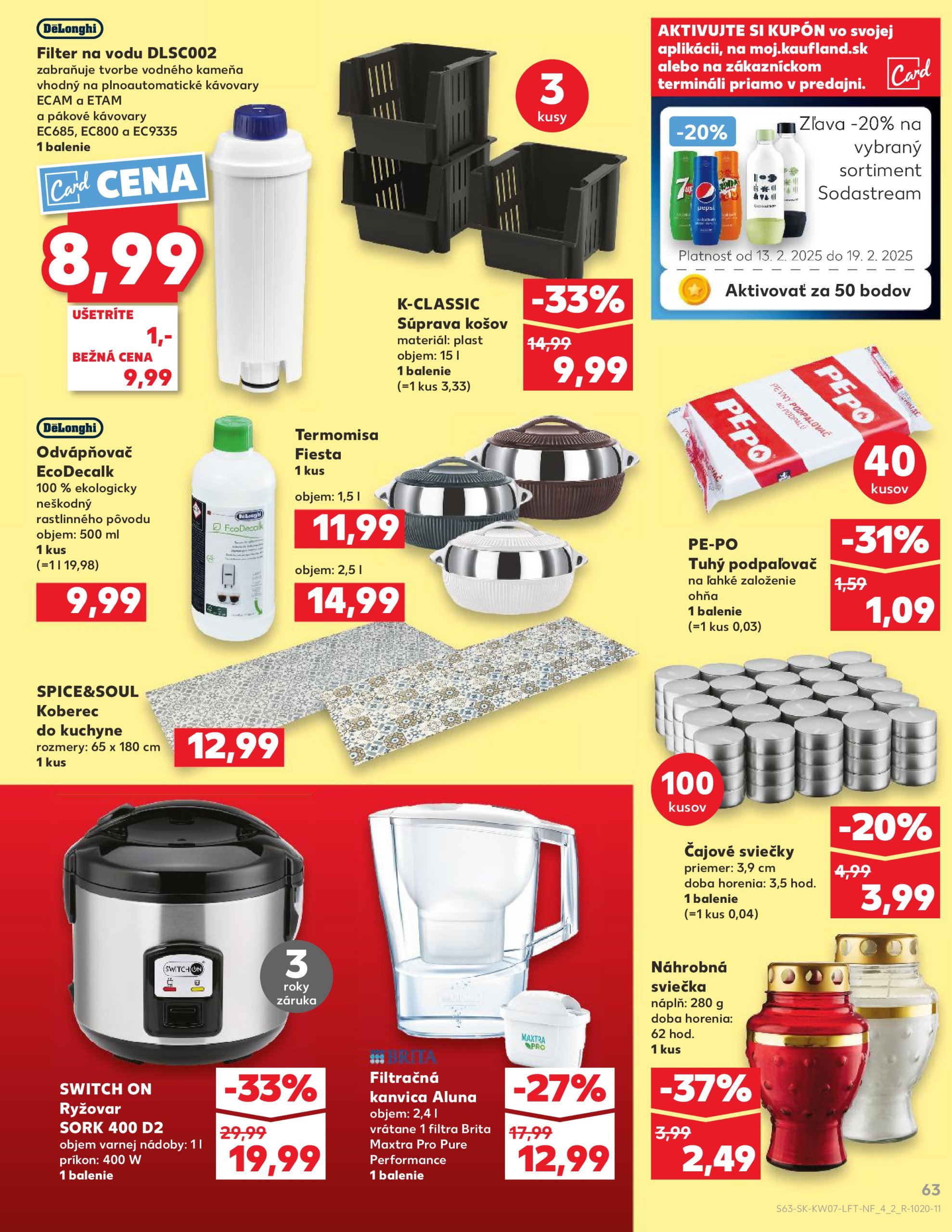 kaufland - Kaufland leták platný od 13.02. - 19.02. - page: 63