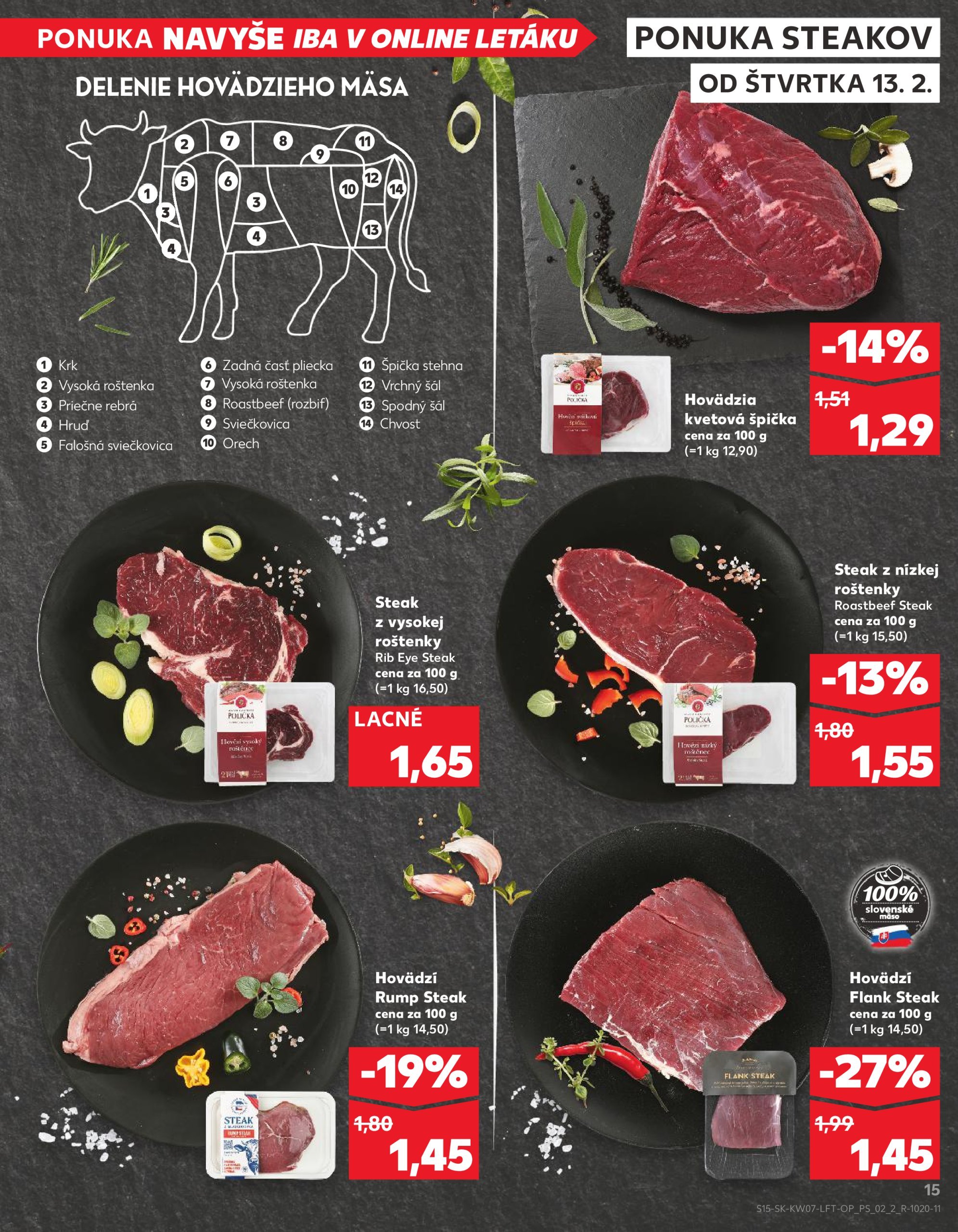 kaufland - Kaufland leták platný od 13.02. - 19.02. - page: 15