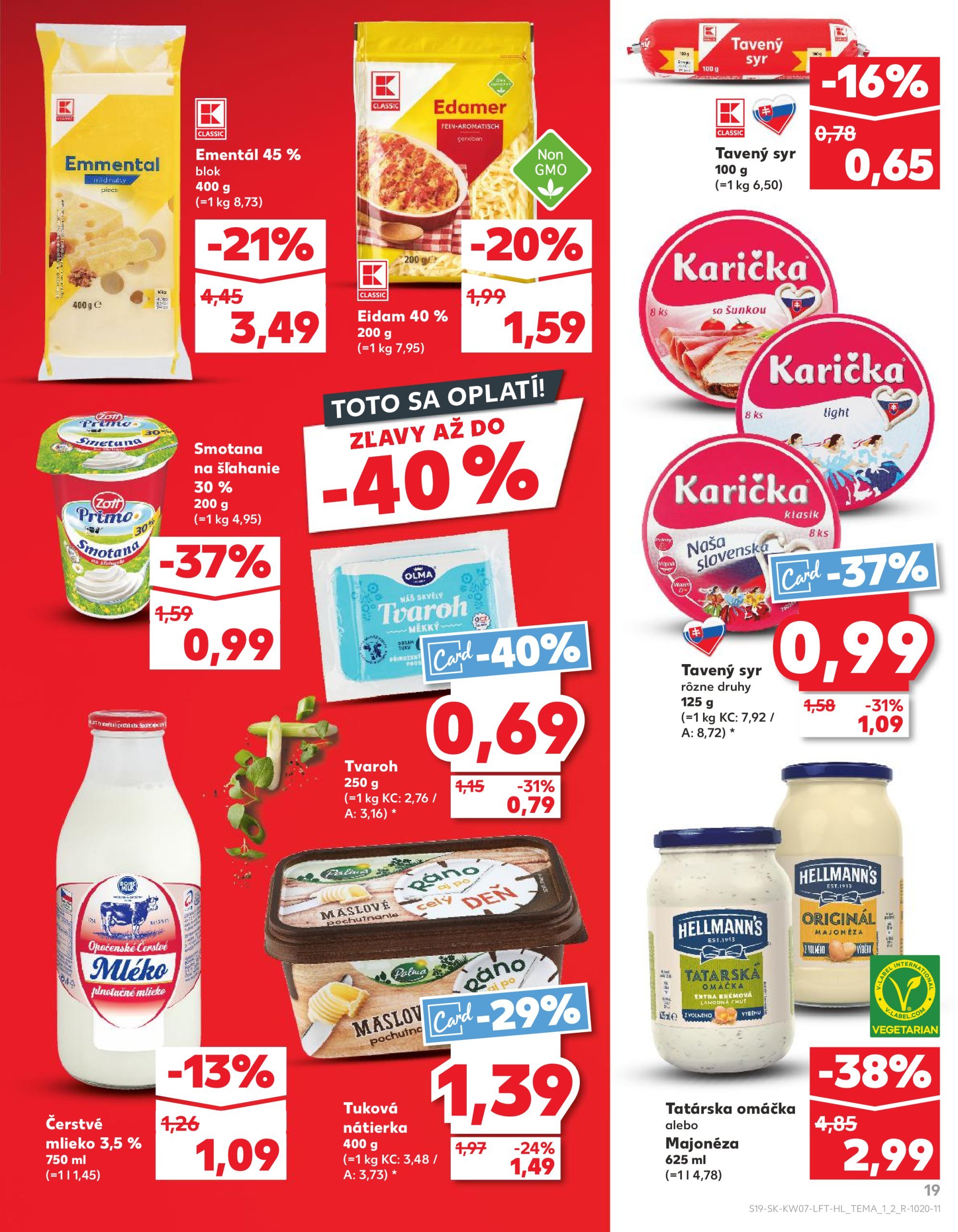 kaufland - Kaufland leták platný od 13.02. - 19.02. - page: 19