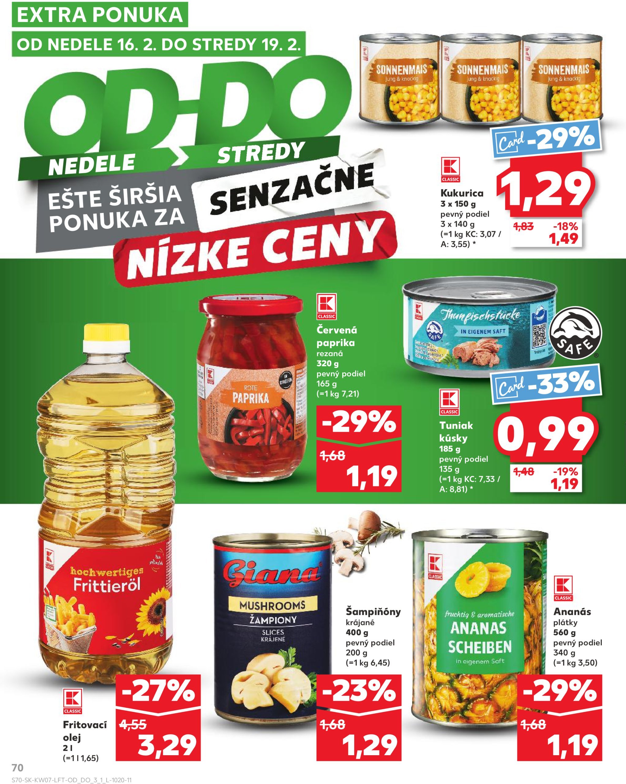 kaufland - Kaufland leták platný od 13.02. - 19.02. - page: 70