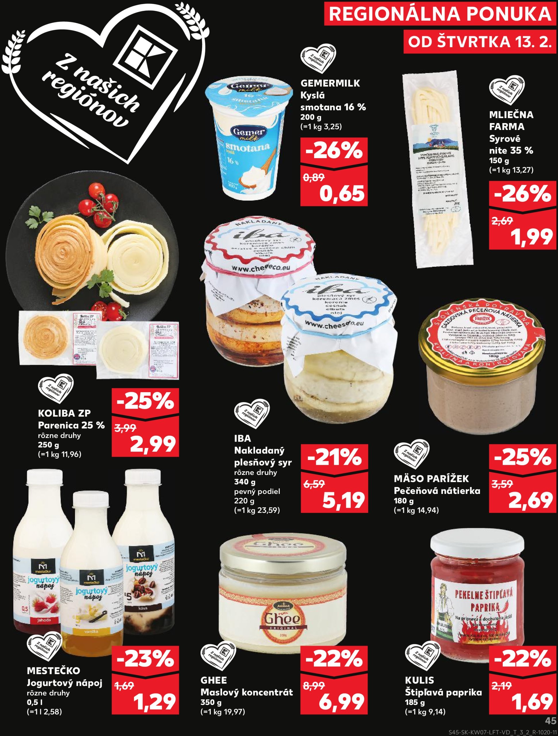 kaufland - Kaufland leták platný od 13.02. - 19.02. - page: 45