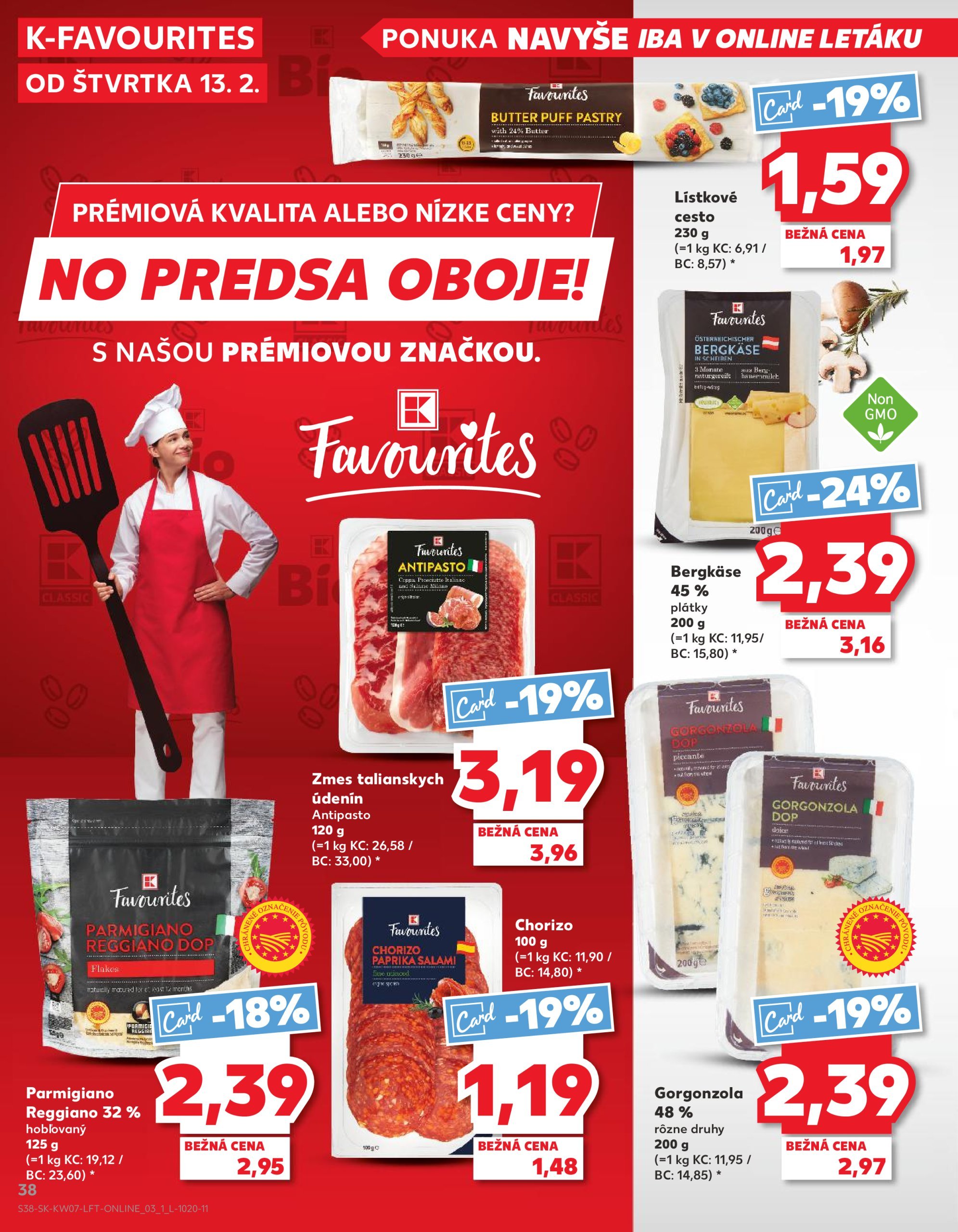 kaufland - Kaufland leták platný od 13.02. - 19.02. - page: 38