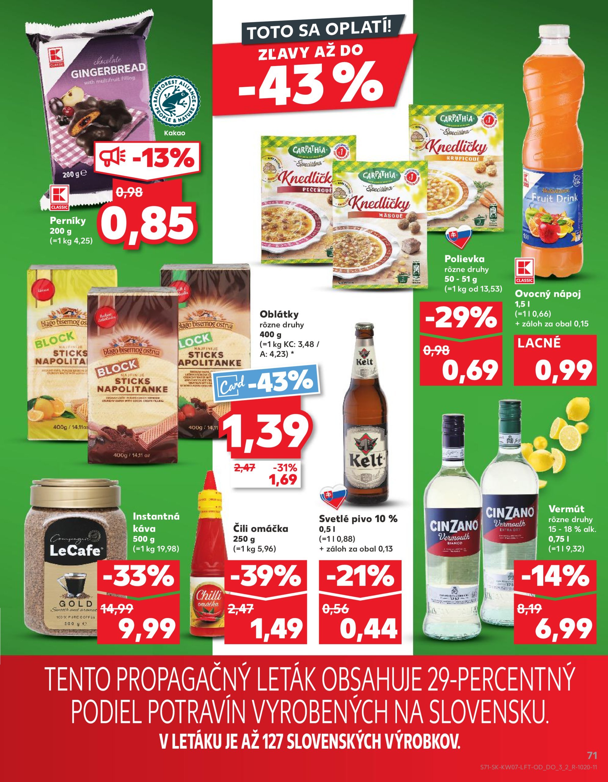 kaufland - Kaufland leták platný od 13.02. - 19.02. - page: 71