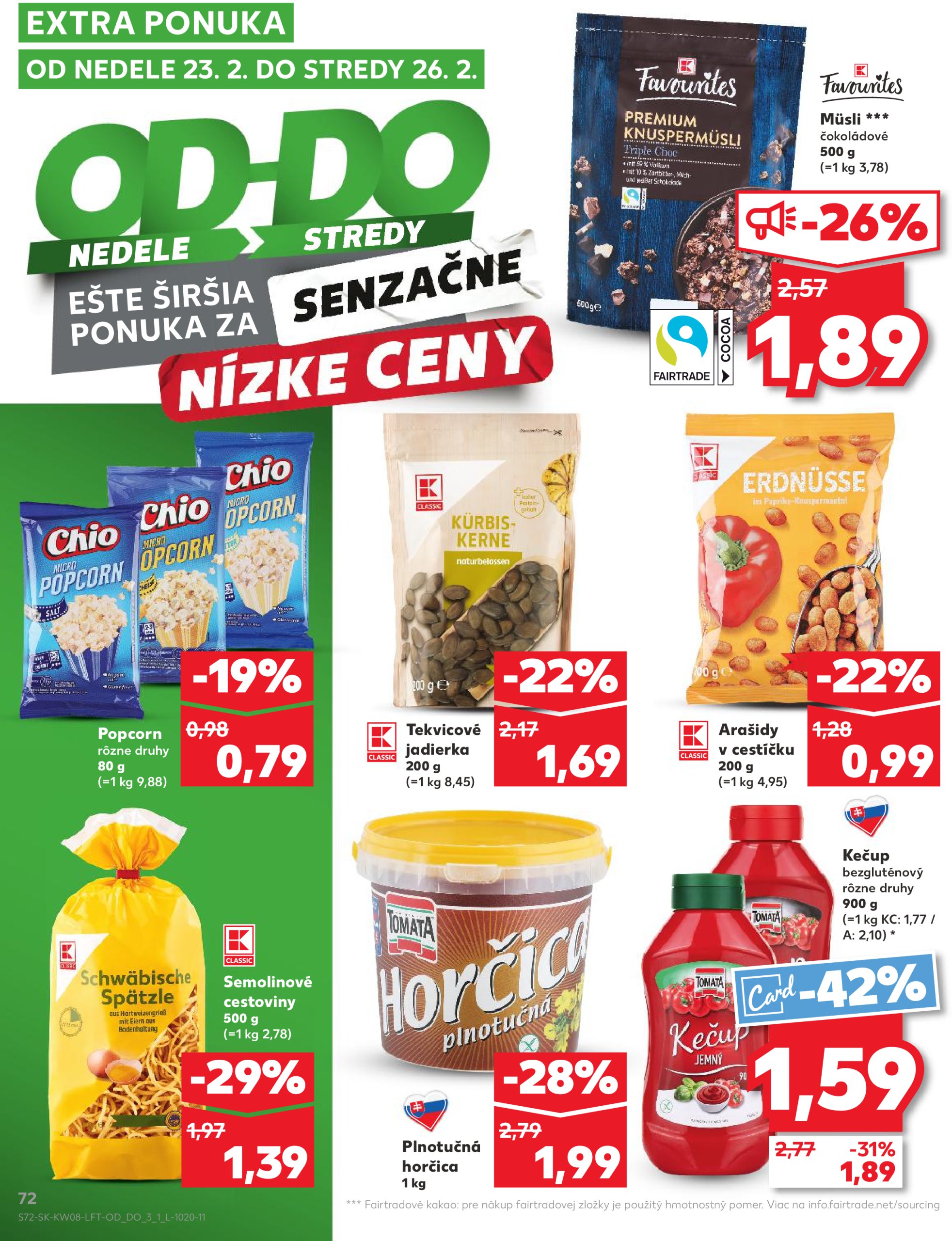 kaufland - Kaufland leták platný od 20.02. - 26.02. - page: 72