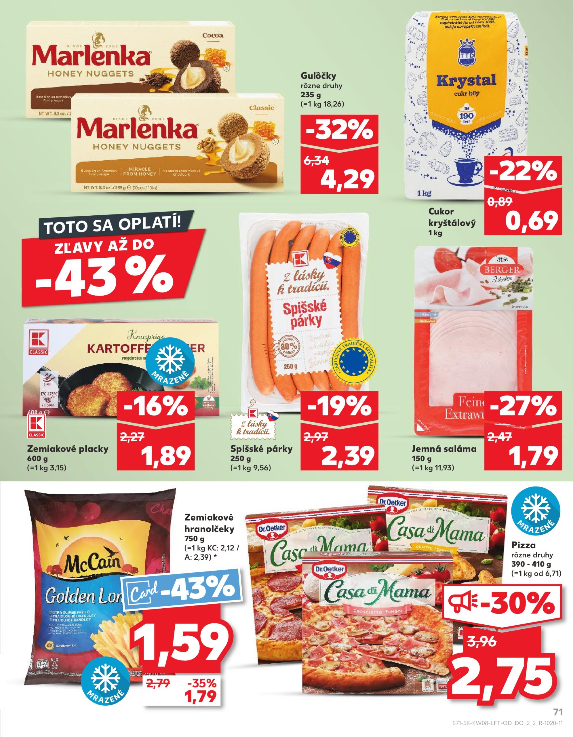 kaufland - Kaufland leták platný od 20.02. - 26.02. - page: 71