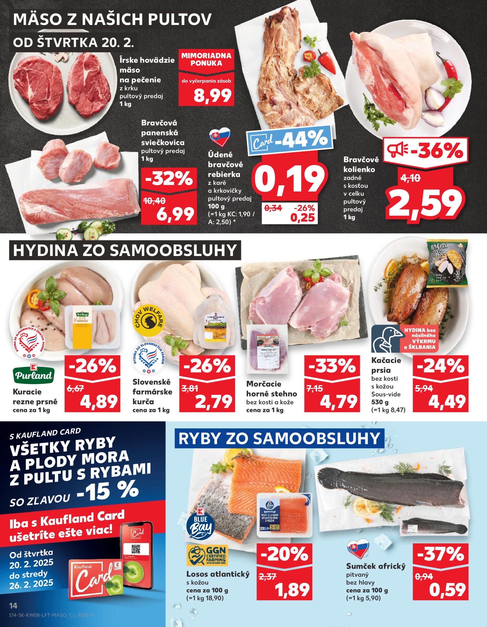 kaufland - Kaufland leták platný od 20.02. - 26.02. - page: 14