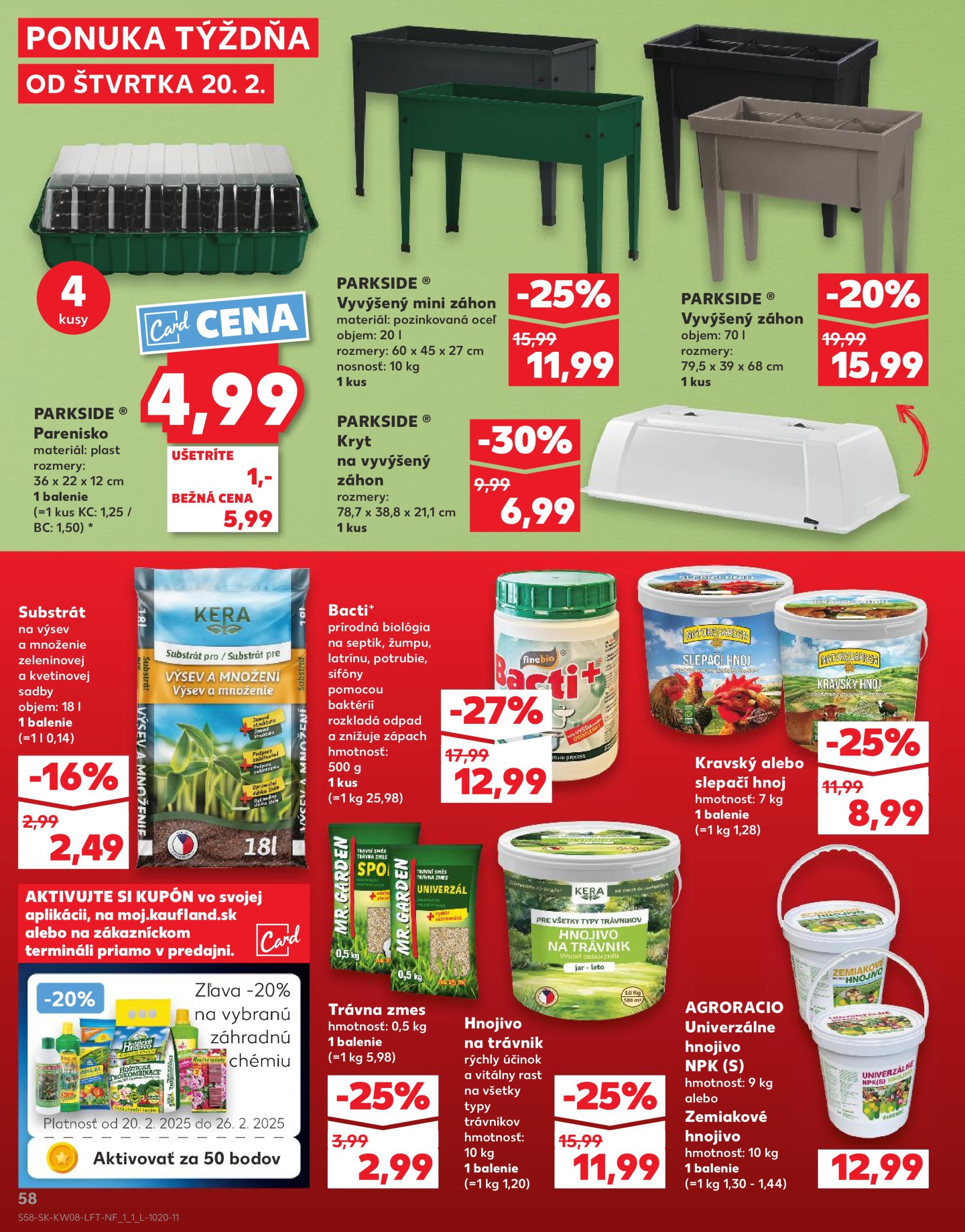 kaufland - Kaufland leták platný od 20.02. - 26.02. - page: 58